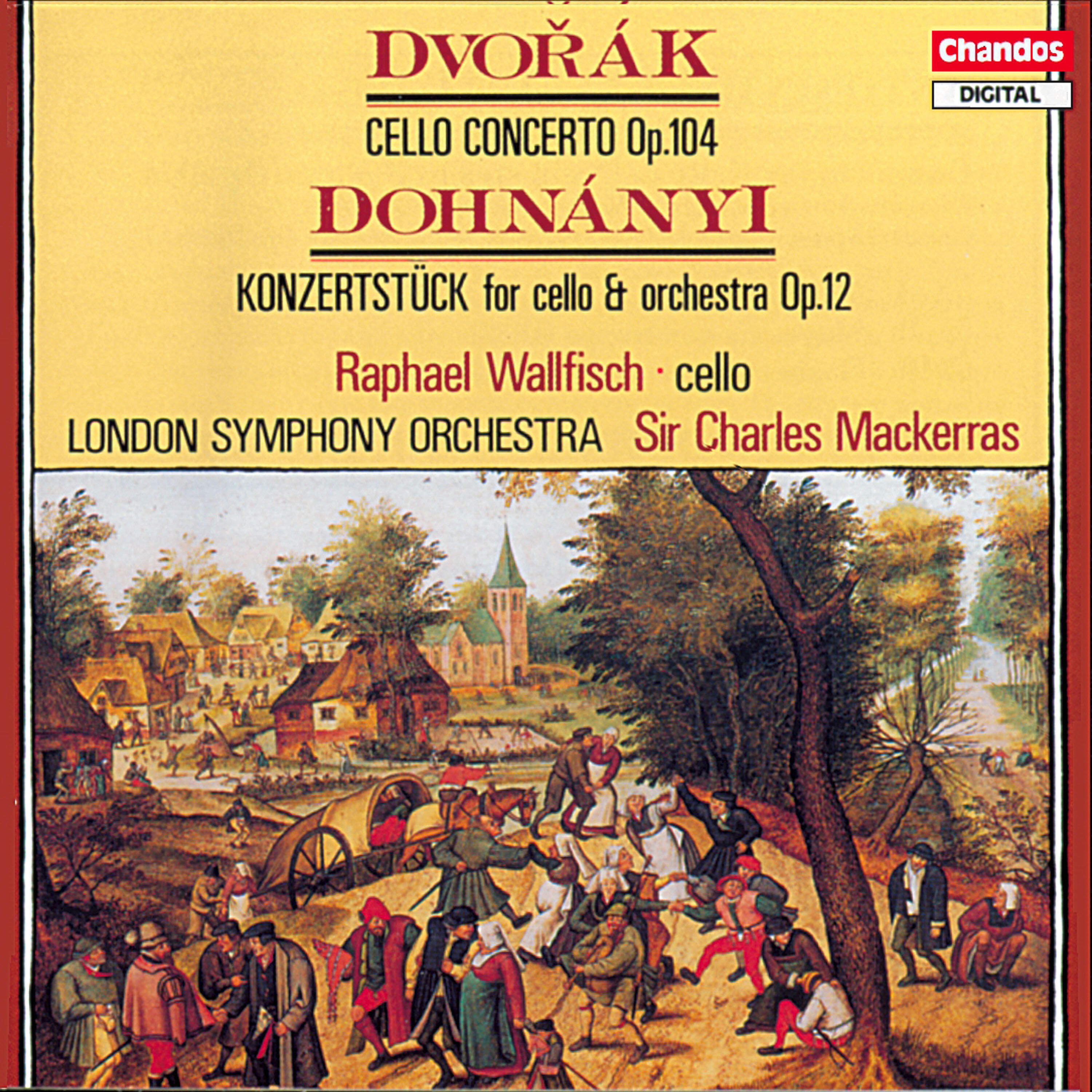 Релиз Dvořák & Dohnányi: Cello Concertos