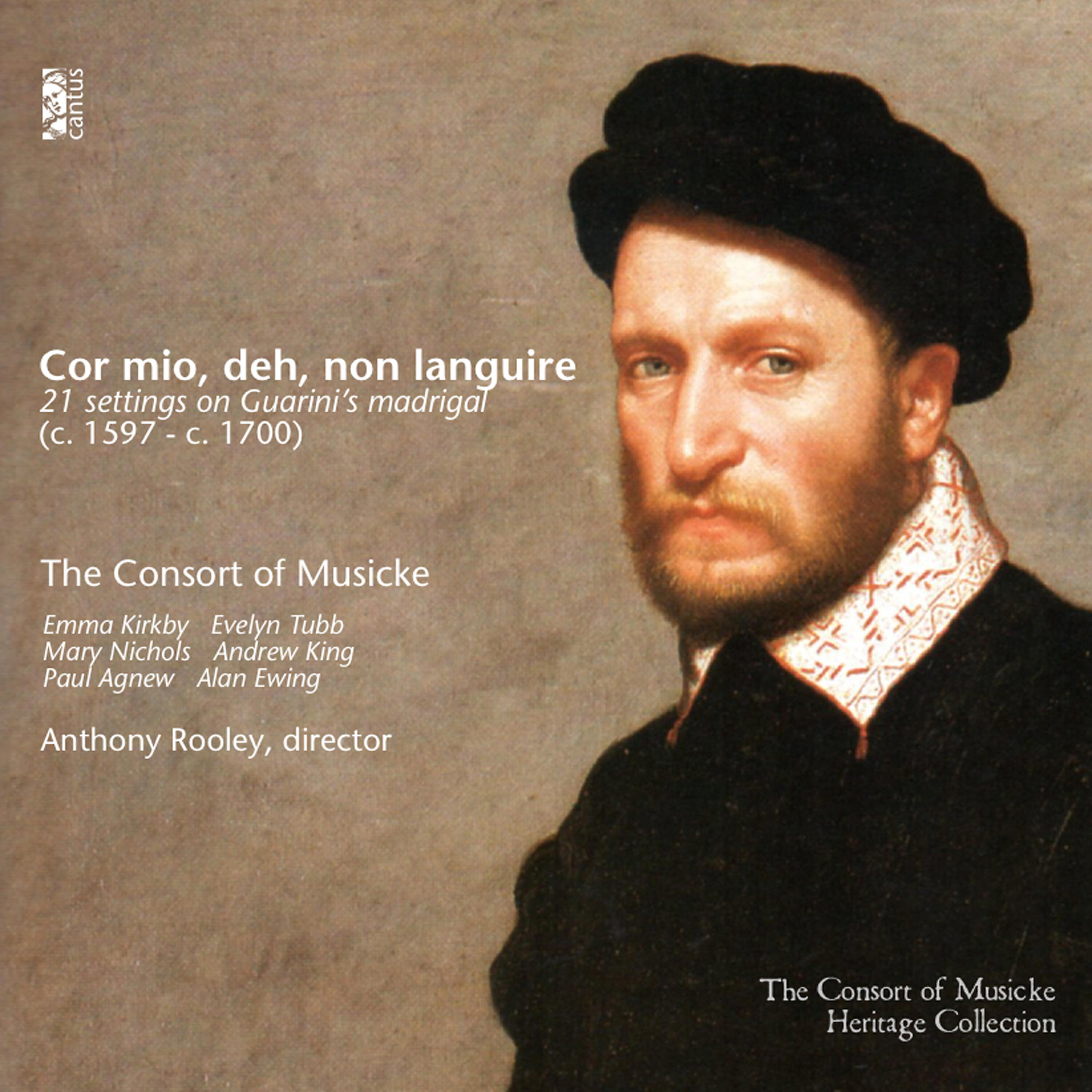 Релиз Cor mio, deh, non languire: 21 Settings on Guarini's Madrigal (c. 1597 - c. 1700)