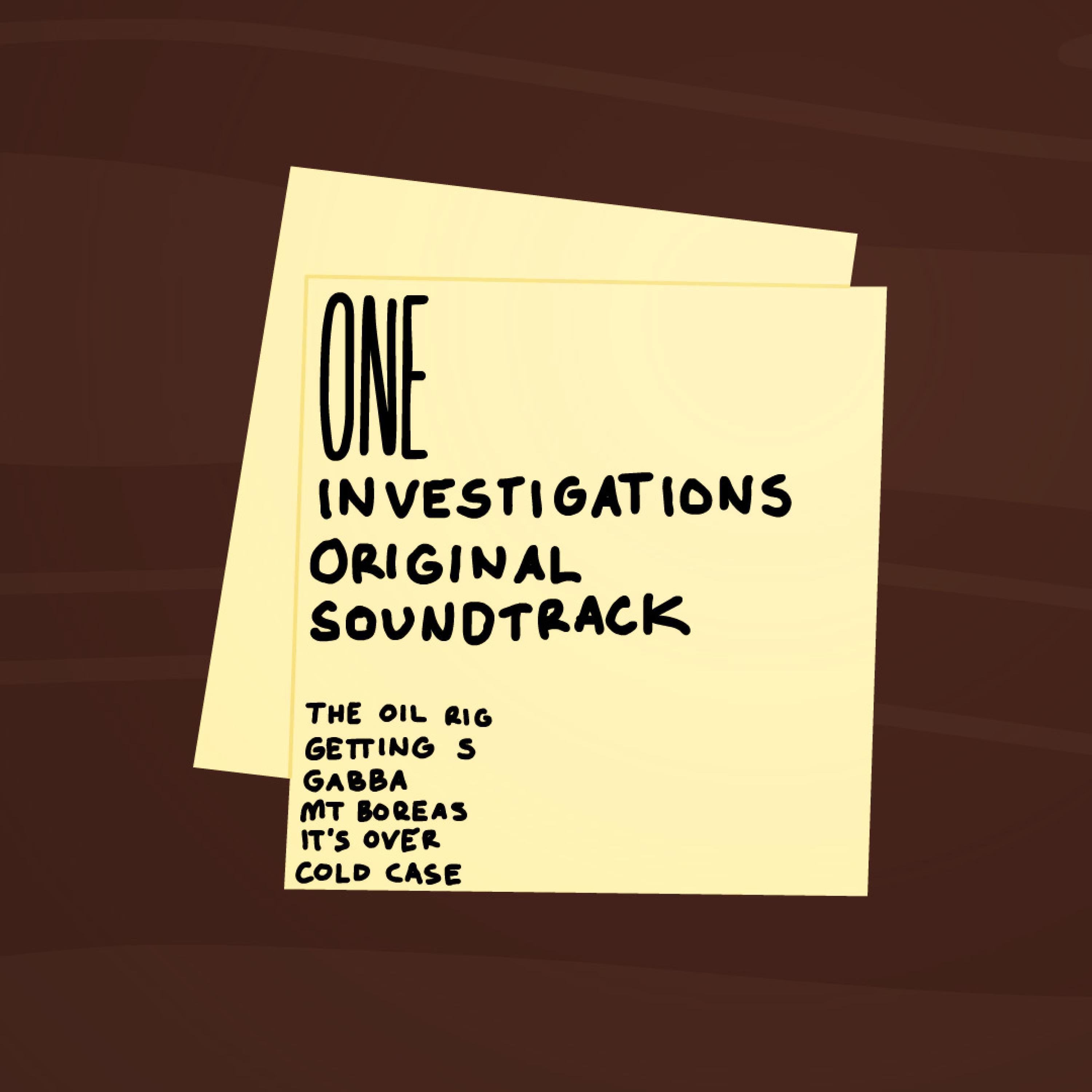 Релиз ONE Investigations Original Soundtrack
