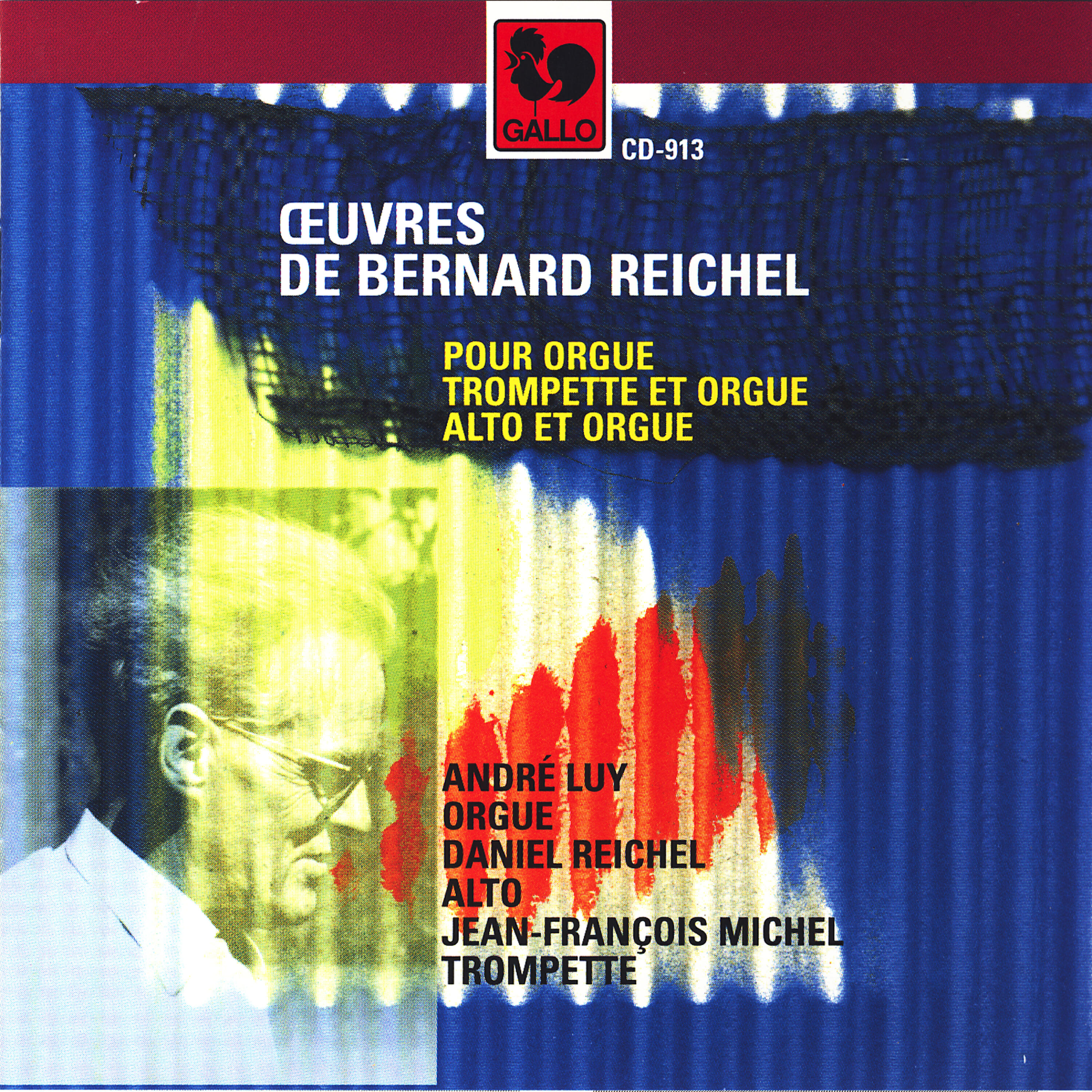 Релиз Bernard Reichel: Œuvres pour orgue, trompette et orgue, alto et orgue