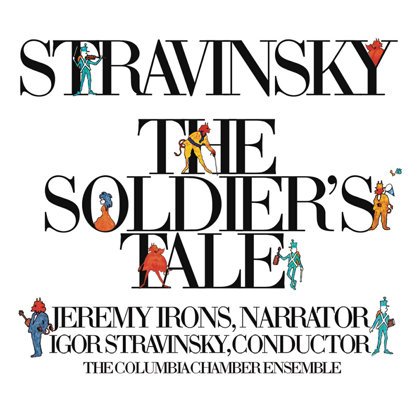 Постер альбома Stravinsky: The Soldier's Tale