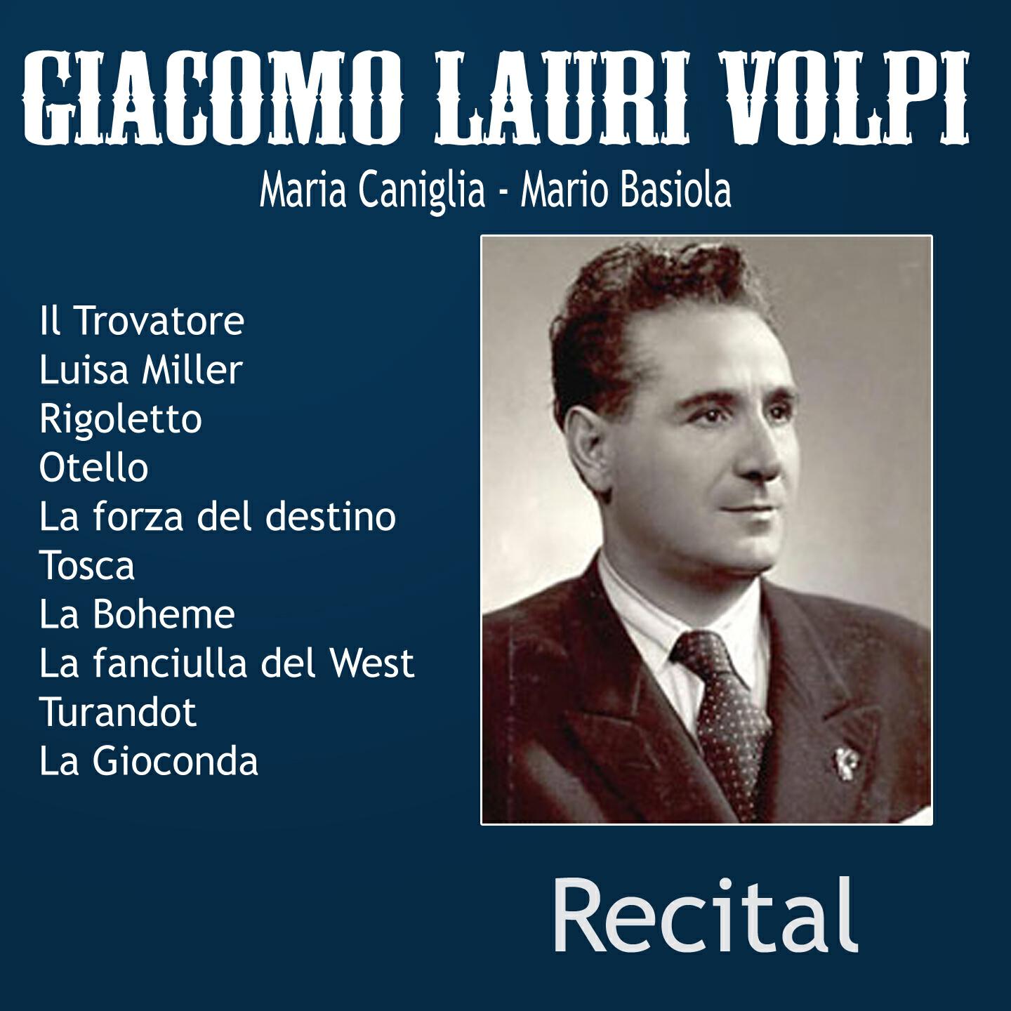 Релиз Giacomo Lauri Volpi - Recital