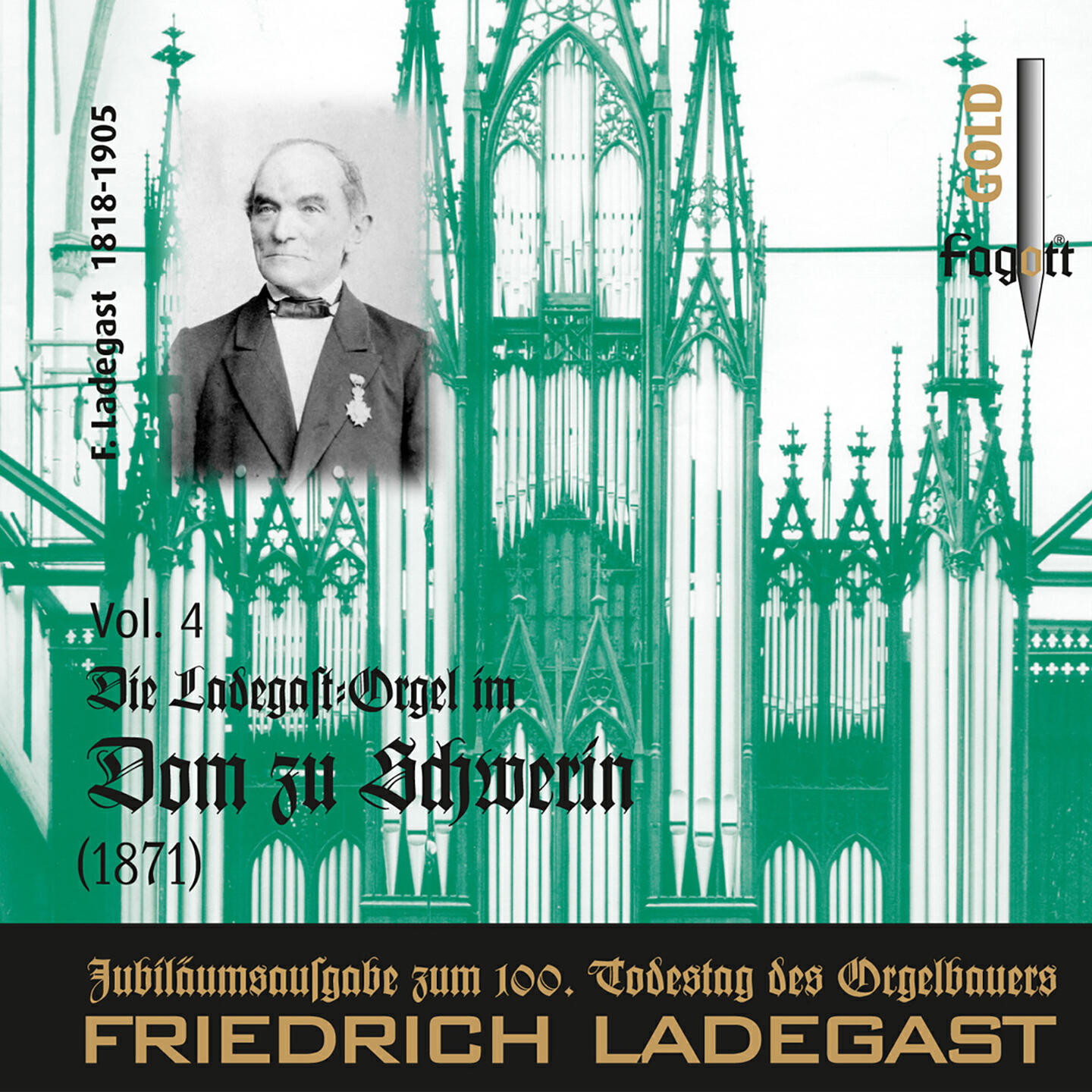 Релиз Die Ladegast-Orgeln, Vol. 4: Die Ladegast-Orgel im Dom zu Schwerin