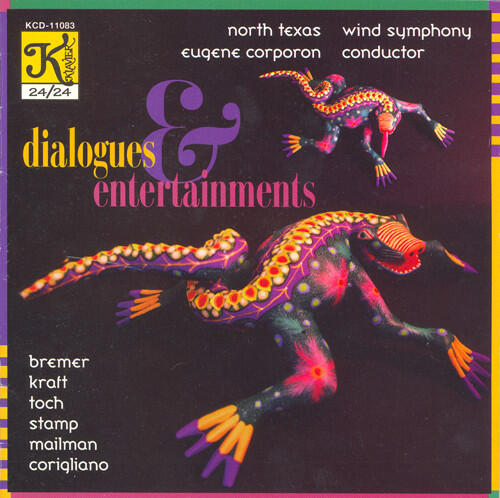 Релиз Kraft: Dialogues and Entertainments / Toch: Miniature Overture / Stamp: 4 Maryland Songs