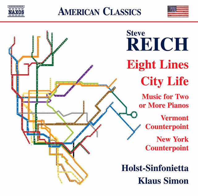 Релиз Steve Reich: Eight Lines, City Life & Other Works