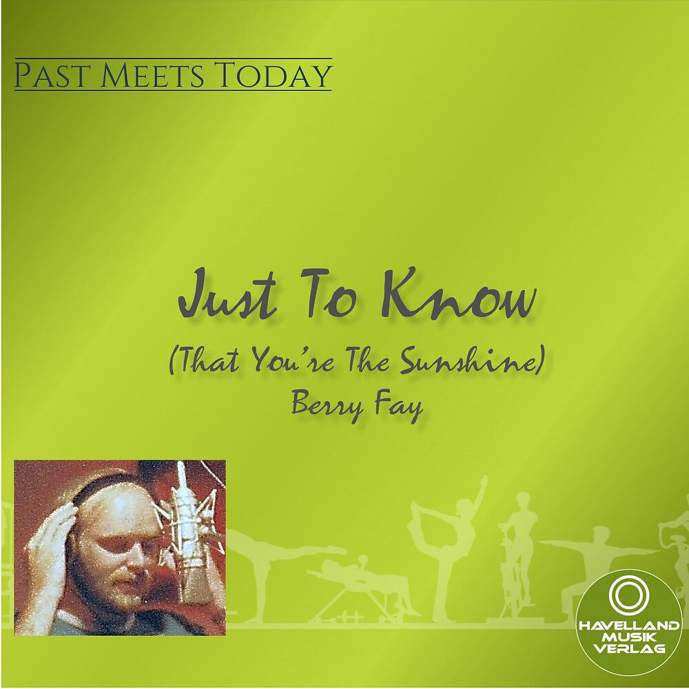 Релиз Just to Know (That You're the Sunshine)