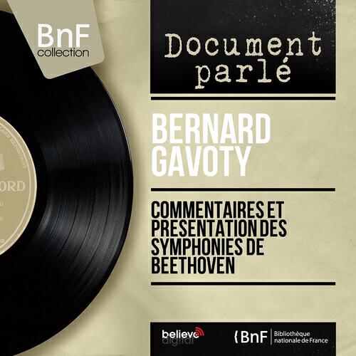 Релиз Commentaires et présentation des symphonies de Beethoven (Mono Version)