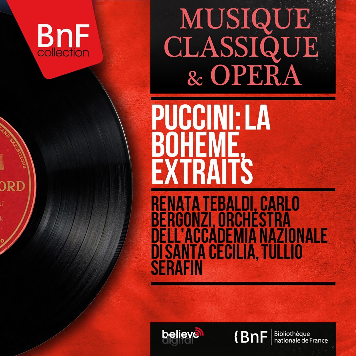 Релиз Puccini: La bohème, extraits (Mono Version)
