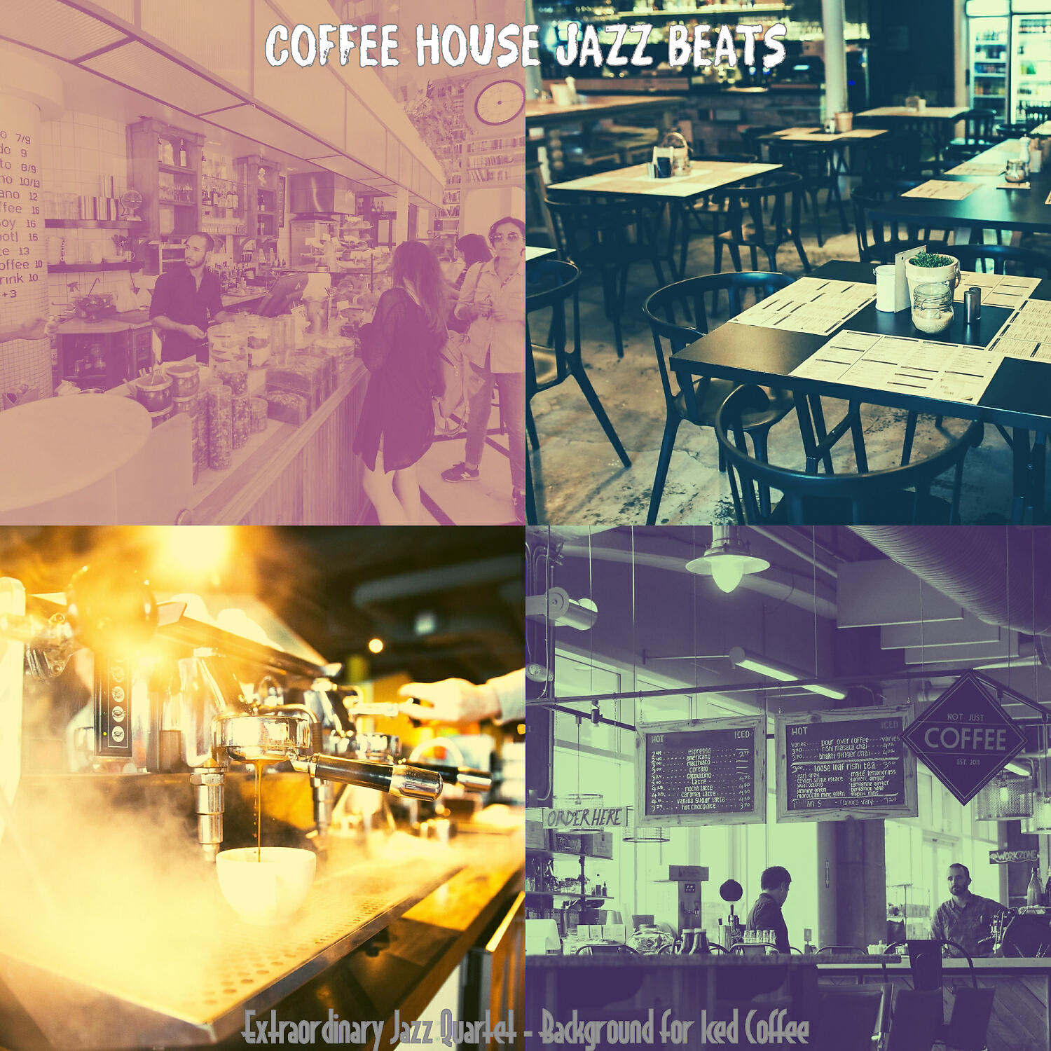 Релиз Extraordinary Jazz Quartet - Background for Iced Coffee