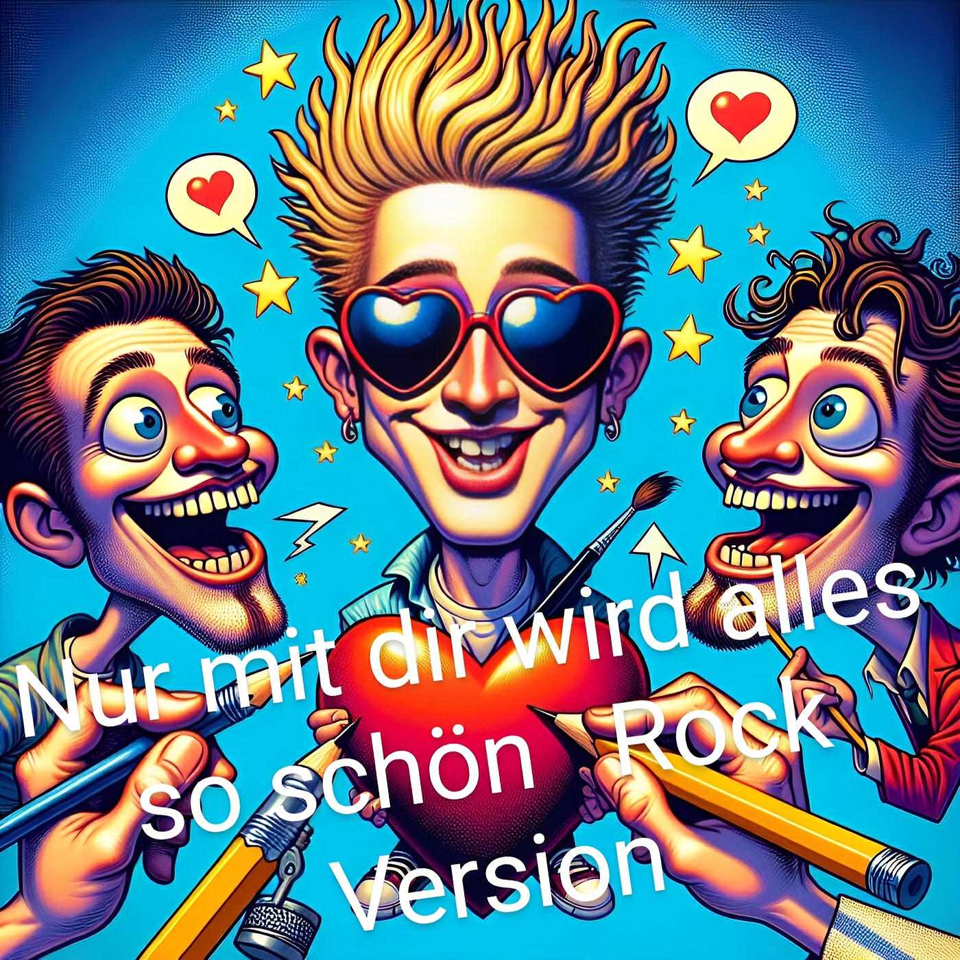Постер альбома Nur Mit Dir Wird Alles so Schön (Rock Version)