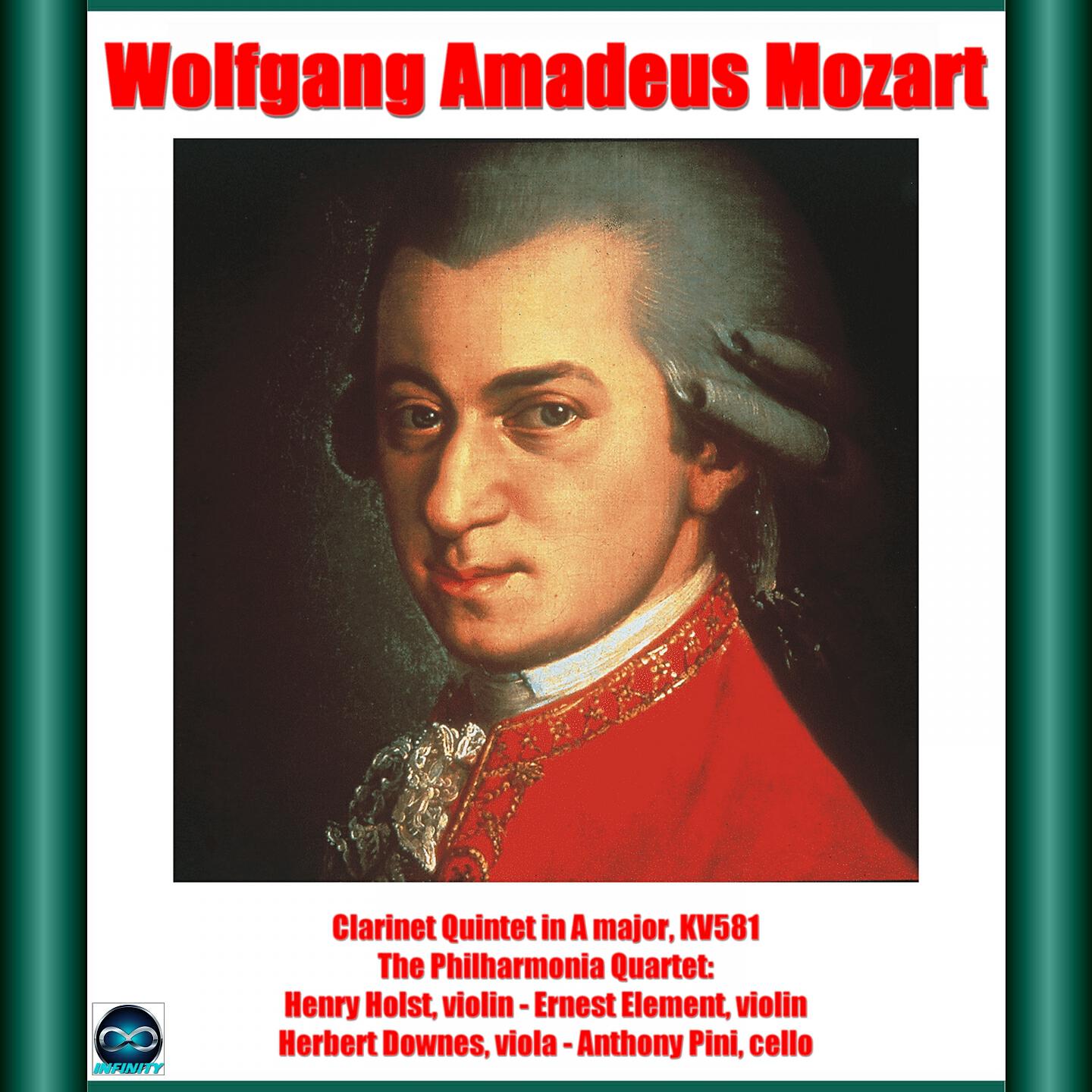Релиз Mozart: Clarinet Quintet in A major, KV581