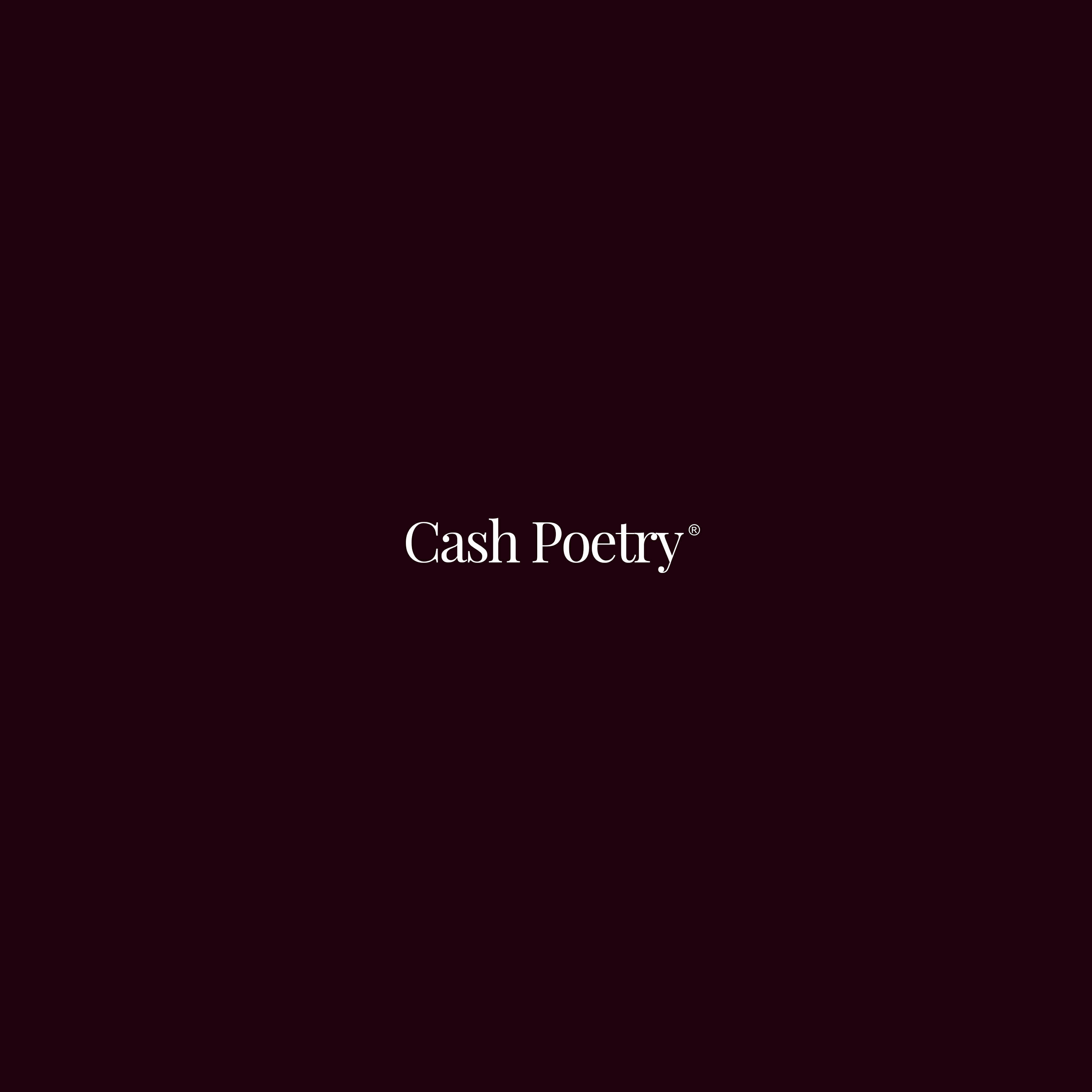 Релиз Cash Poetry