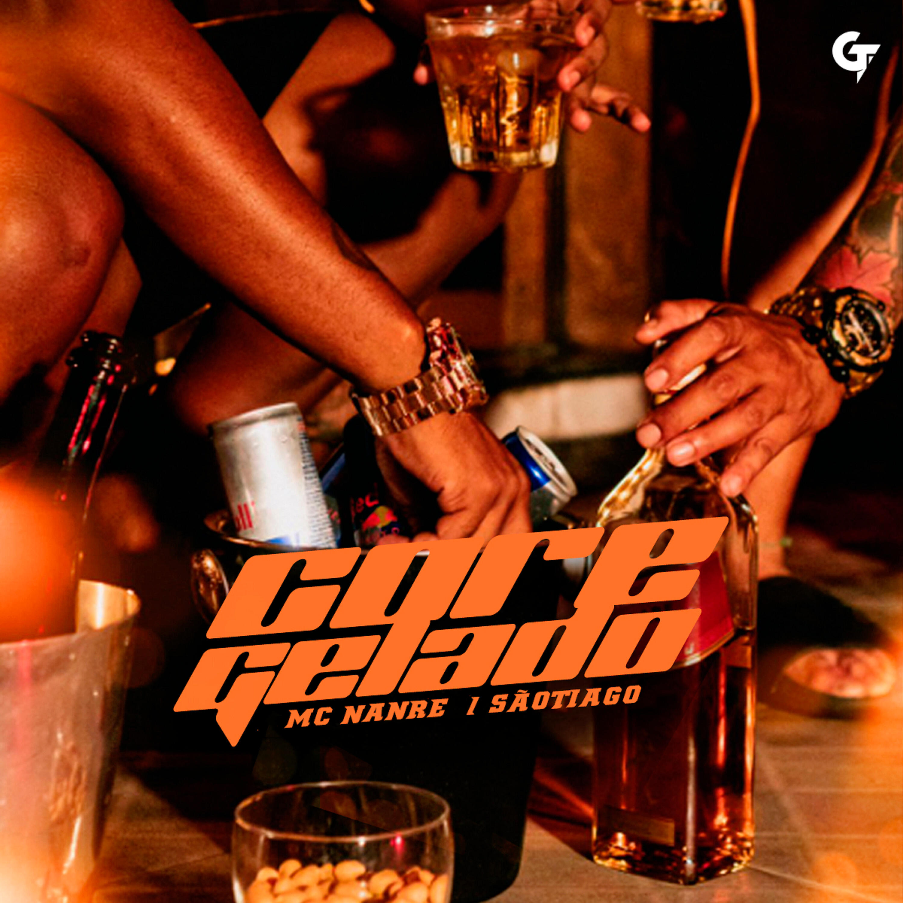 Mc Nanre, SãoTiago, GT, clei no beat - Core Gelado