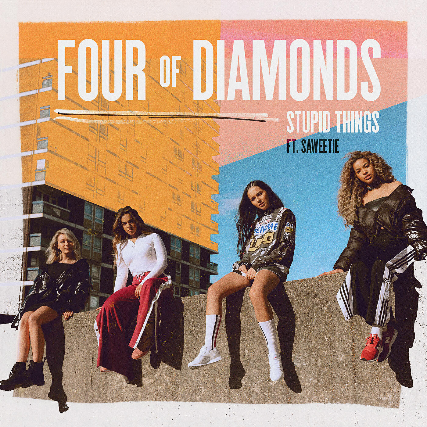 Скачать песню Four Of Diamonds, Saweetie - Stupid Things бесплатно в MP3 для Android и iOS