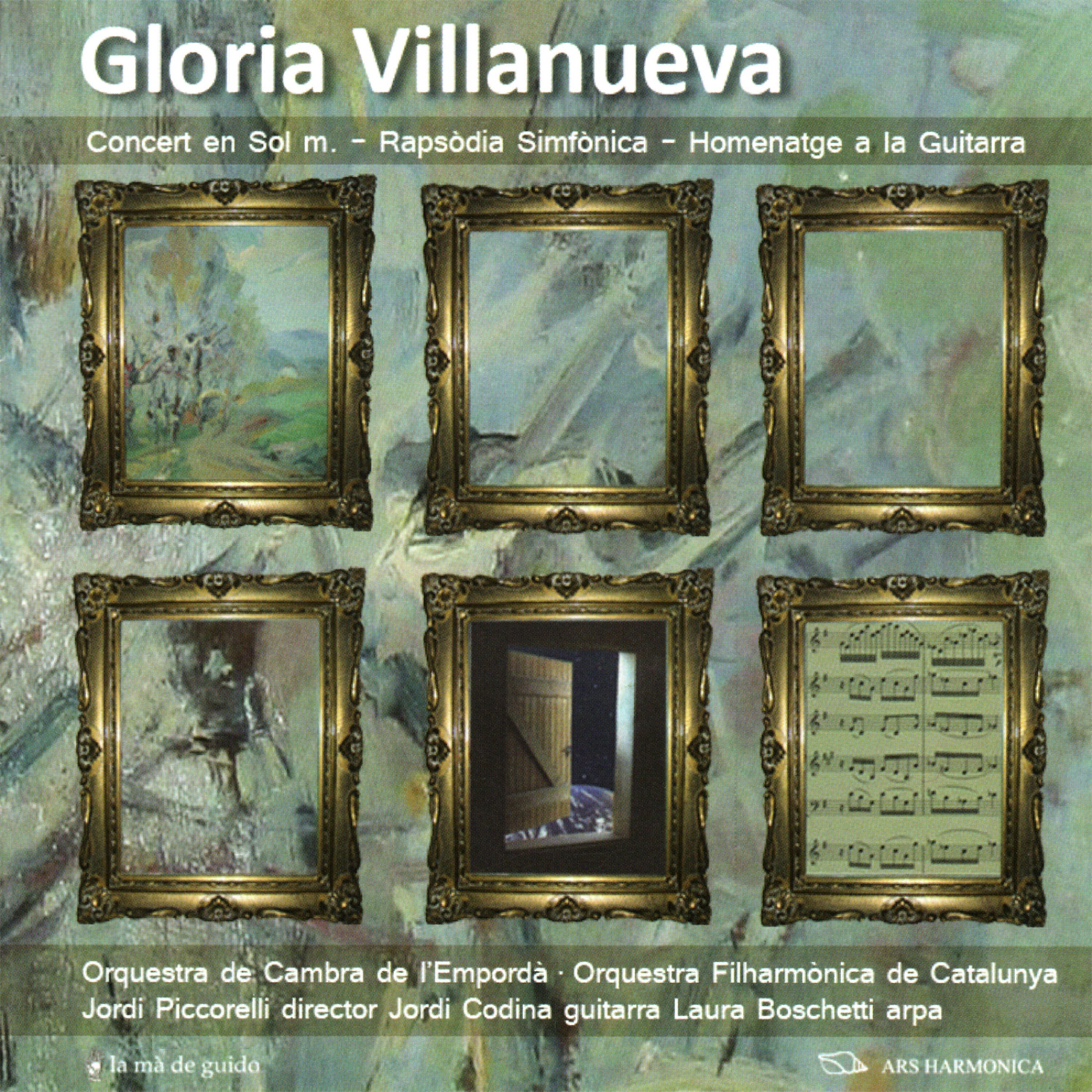 Релиз Gloria Villanueva: Concerto in G, Rapsòdia Simfònica, Homenatge a la Guitarra