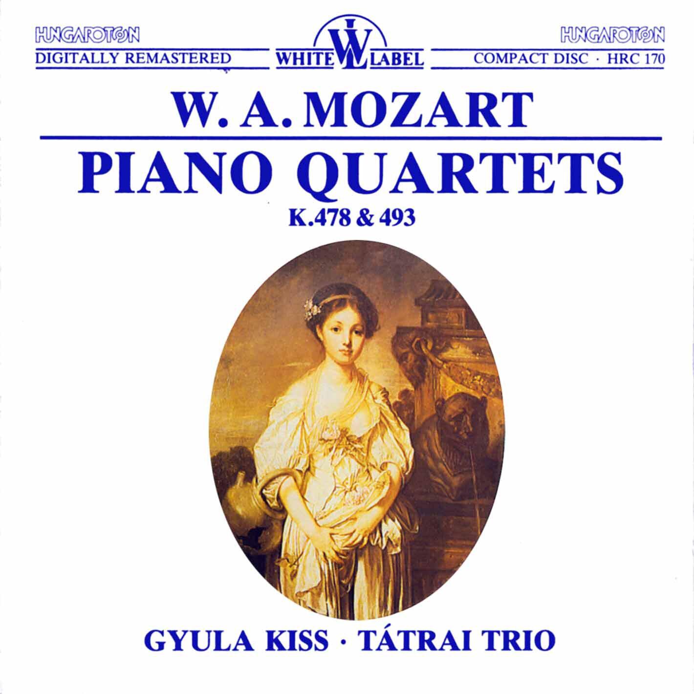 Релиз Mozart: Piano Quartets K. 478 & 493