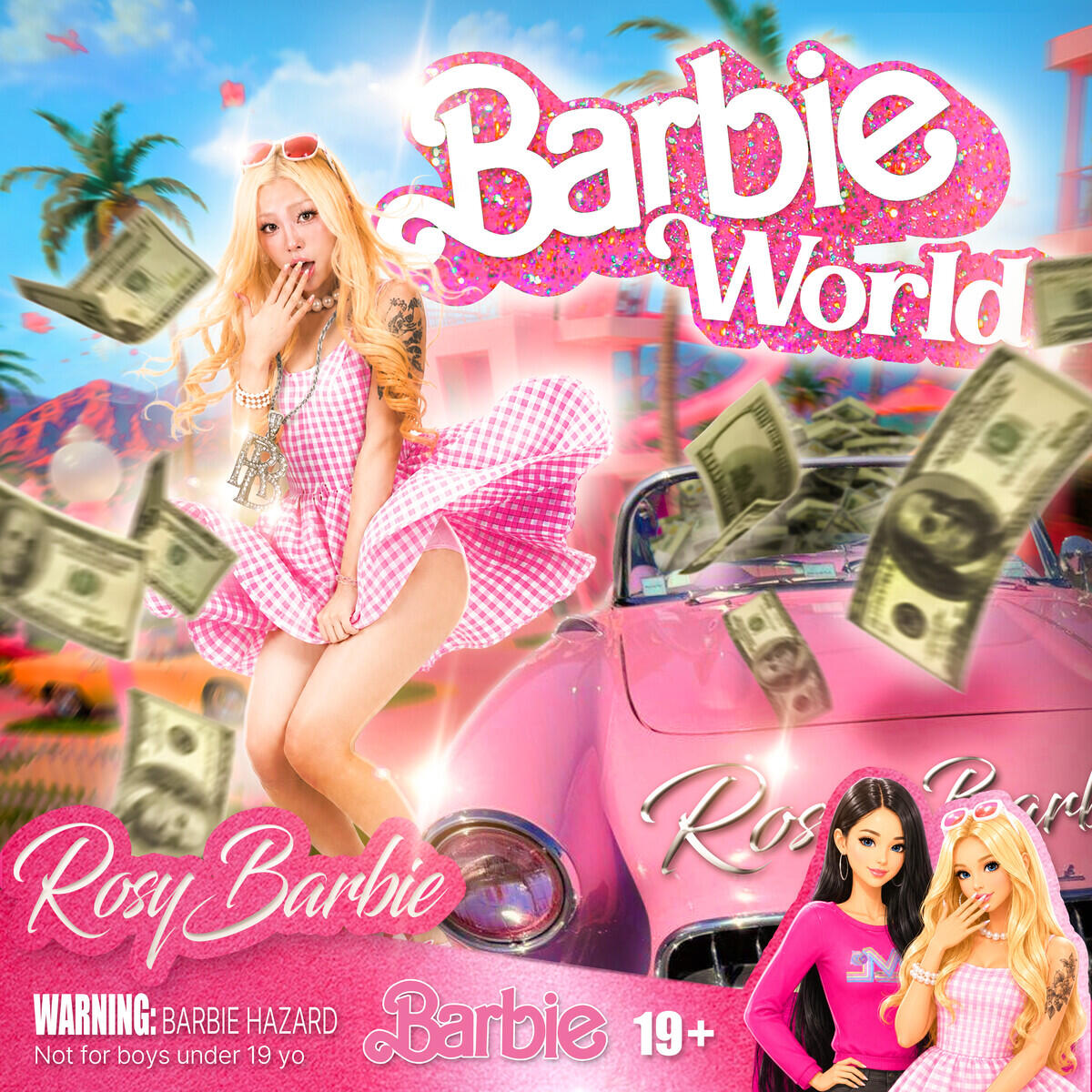 Rosy Barbie