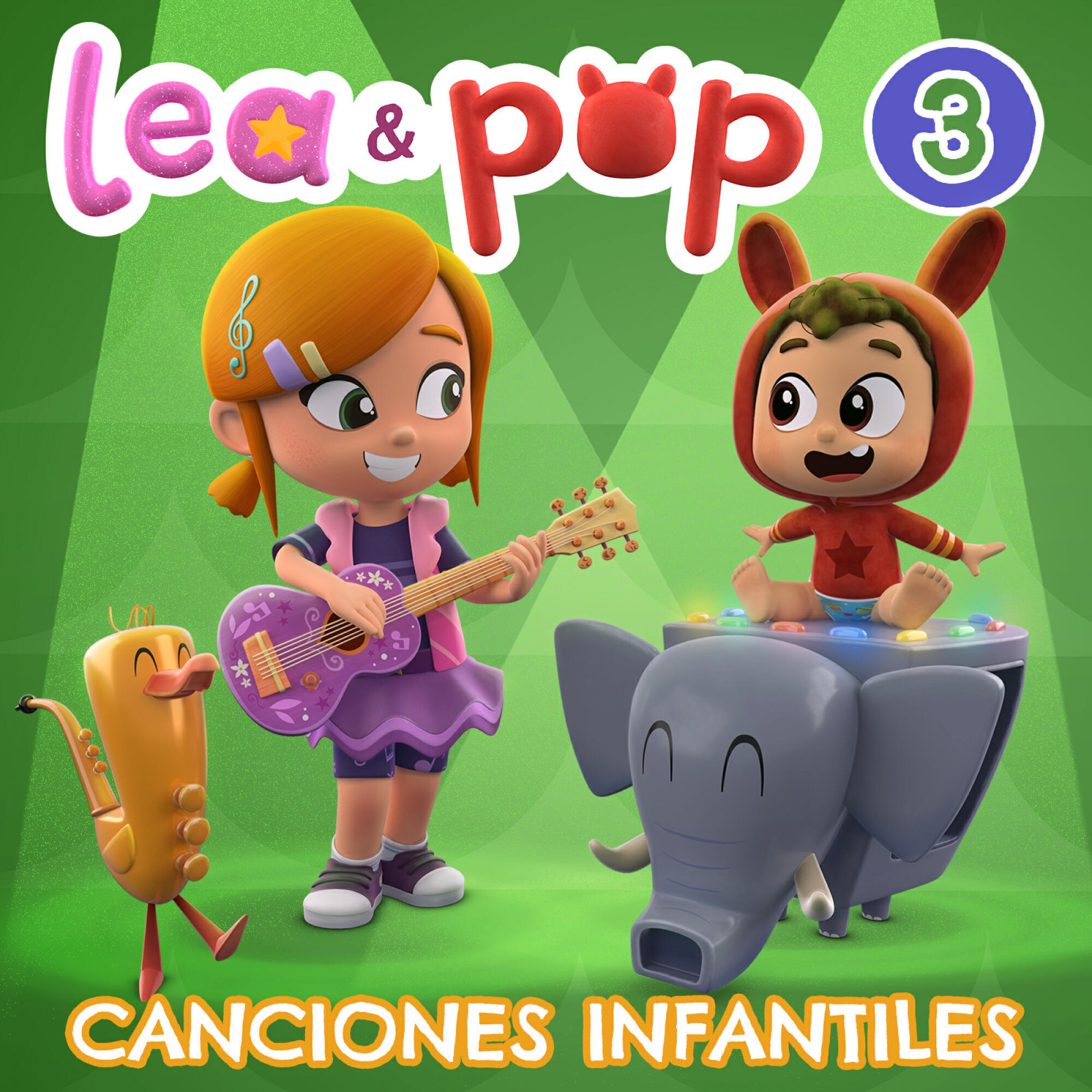 Релиз Las canciones de Lea y Pop, Vol. 3