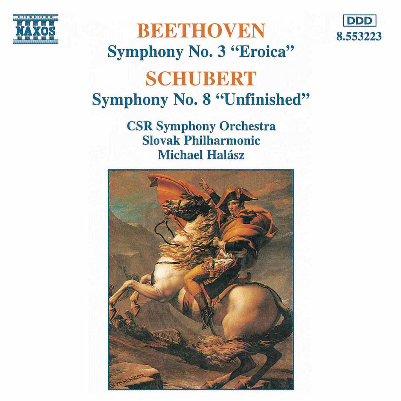 Релиз Beethoven: Symphony No. 3 / Schubert: Symphony No. 8
