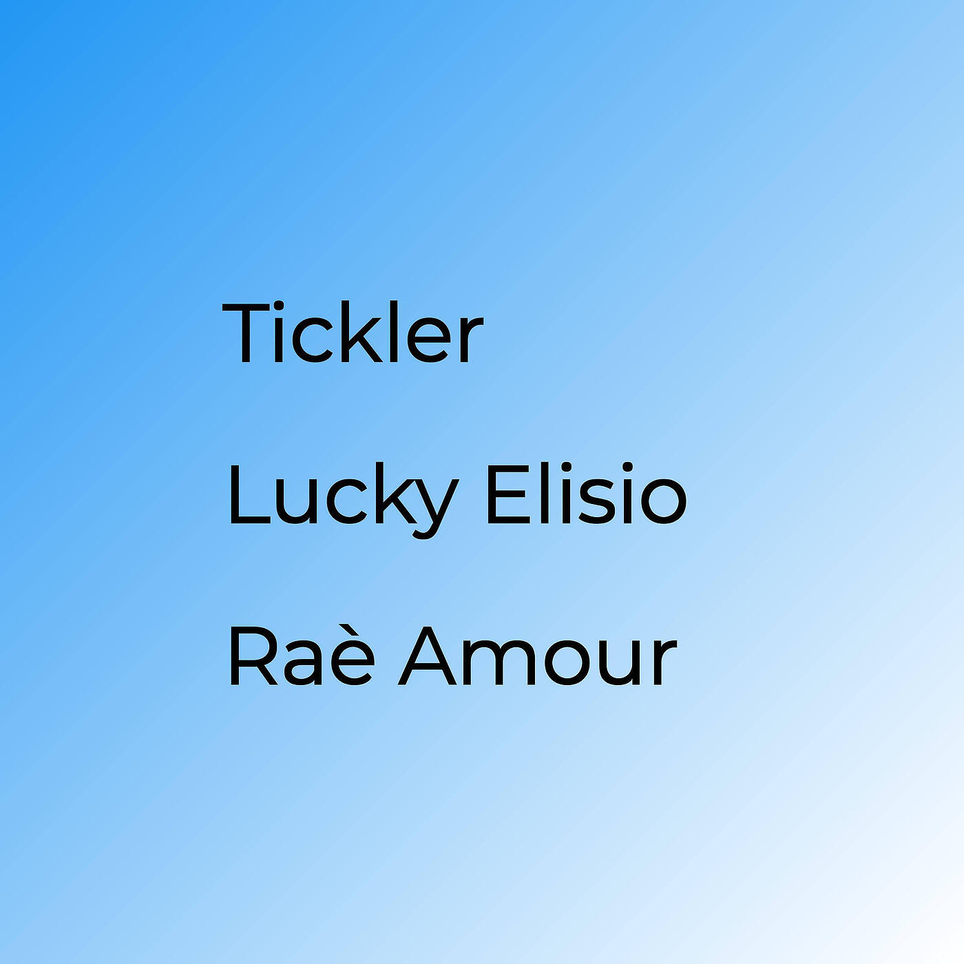 Релиз Tickler (Bonus Track)