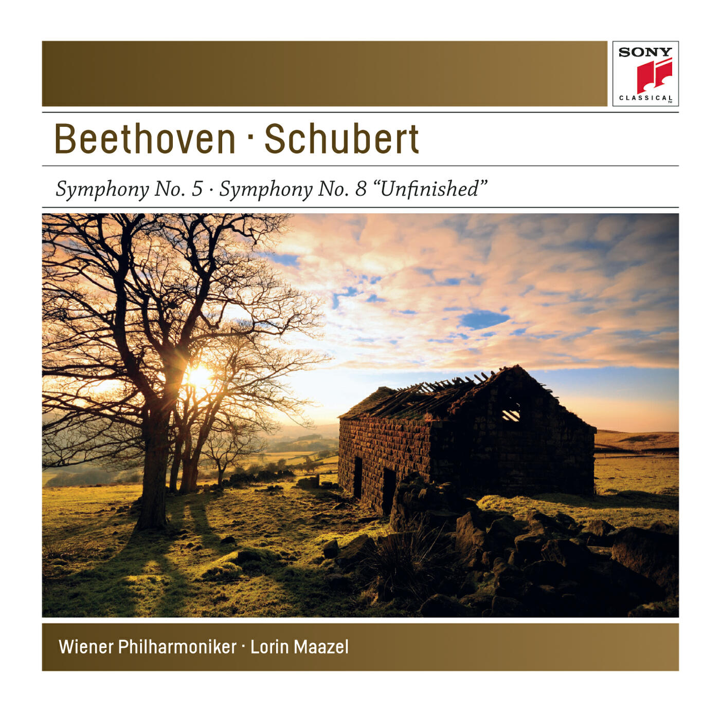 Релиз Beethoven: Symphony No. 5 & Schubert: Symphony No. 8 "Unfinished"  - Sony Classical Masters