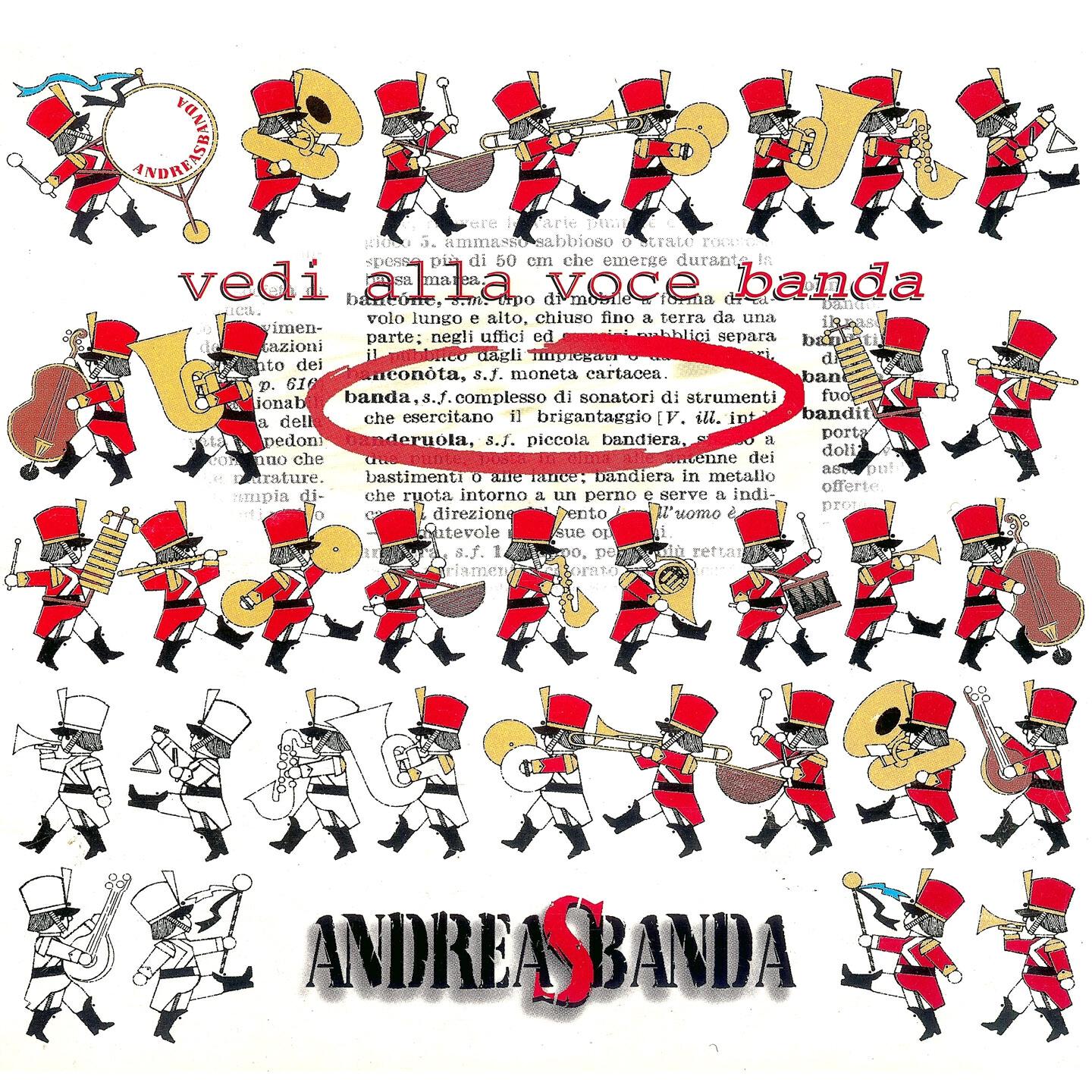 Релиз Vedi alla voce banda
