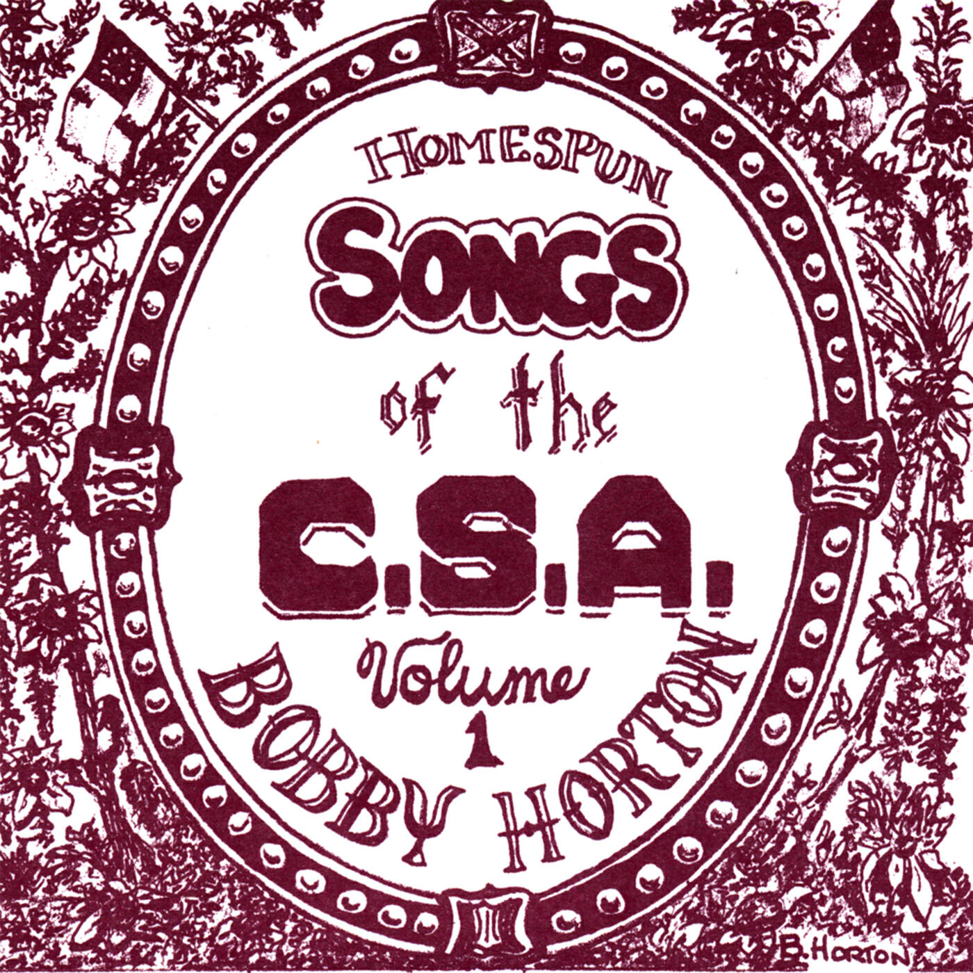 Релиз Homespun Songs of the C.S.A., Volume 1