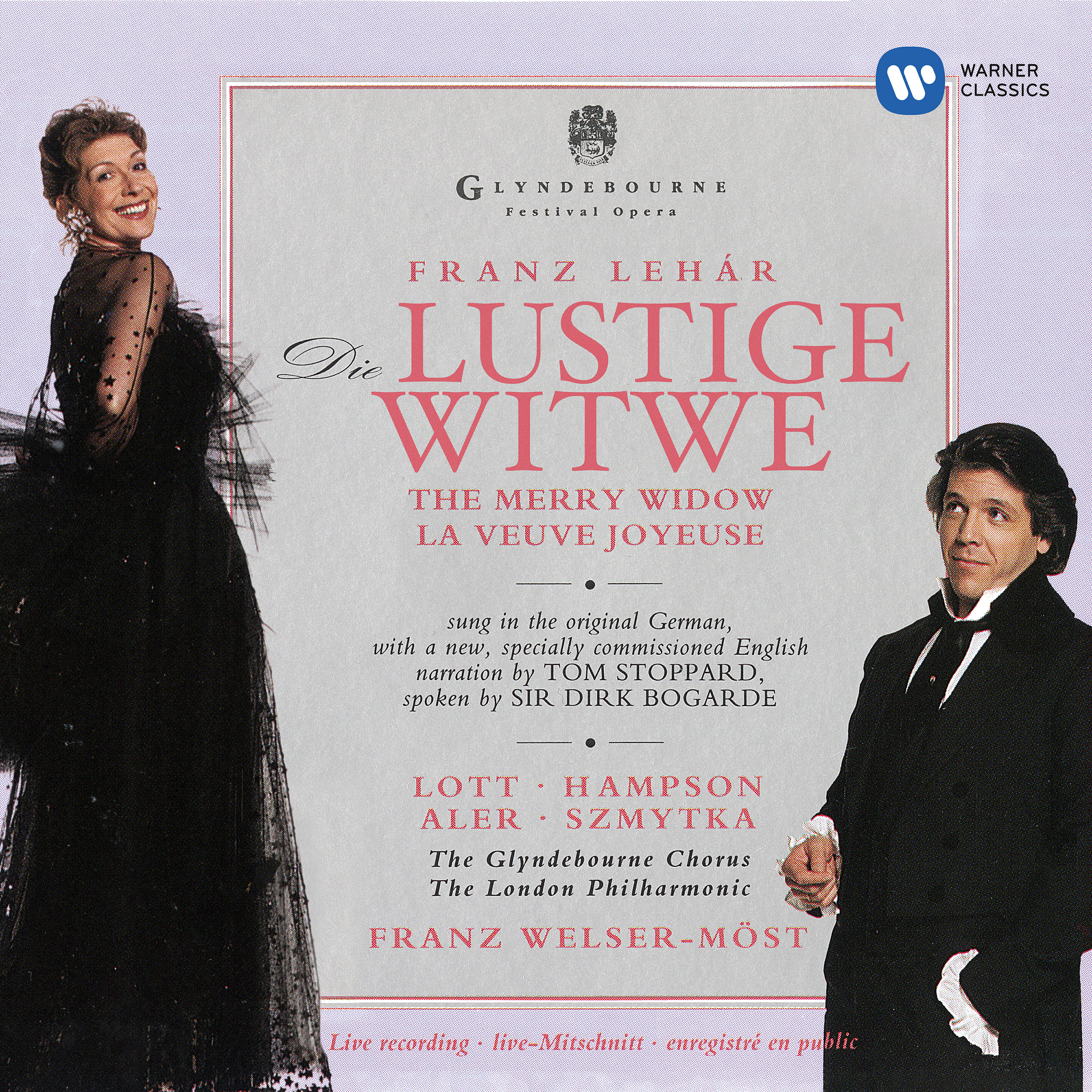 Franz Welser-Möst, Christopher Parke, Elzbieta Szmytka, Felicity Lott, Glyndebourne Chorus, Howard Quilla Croft, John Aler, Robert Poulton, Stuart MacIntyre, Thomas Hampson - The Merry Widow, Act II: 