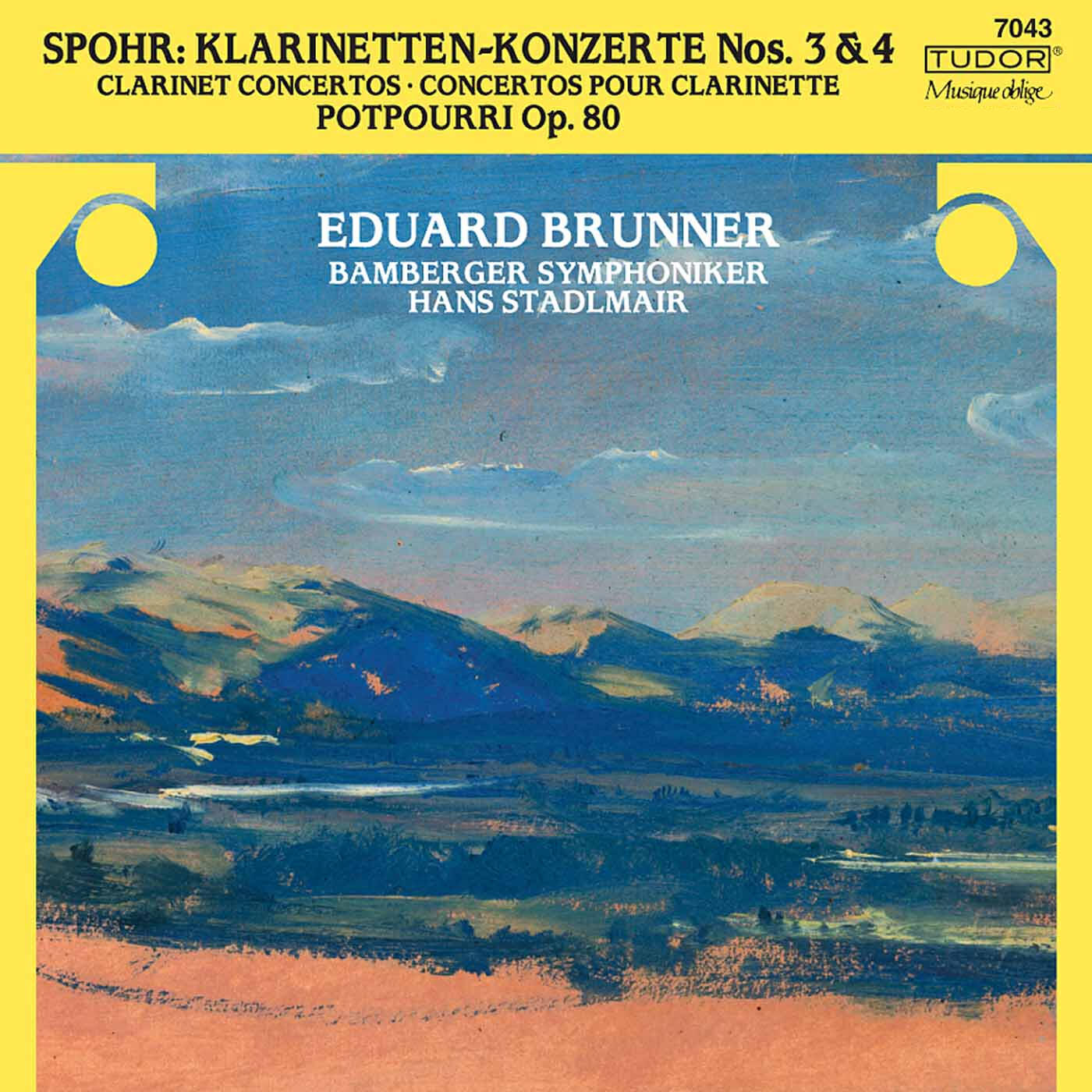 Релиз Spohr: Clarinet Concertos Nos. 3 and 4 & Potpourri, Op. 80