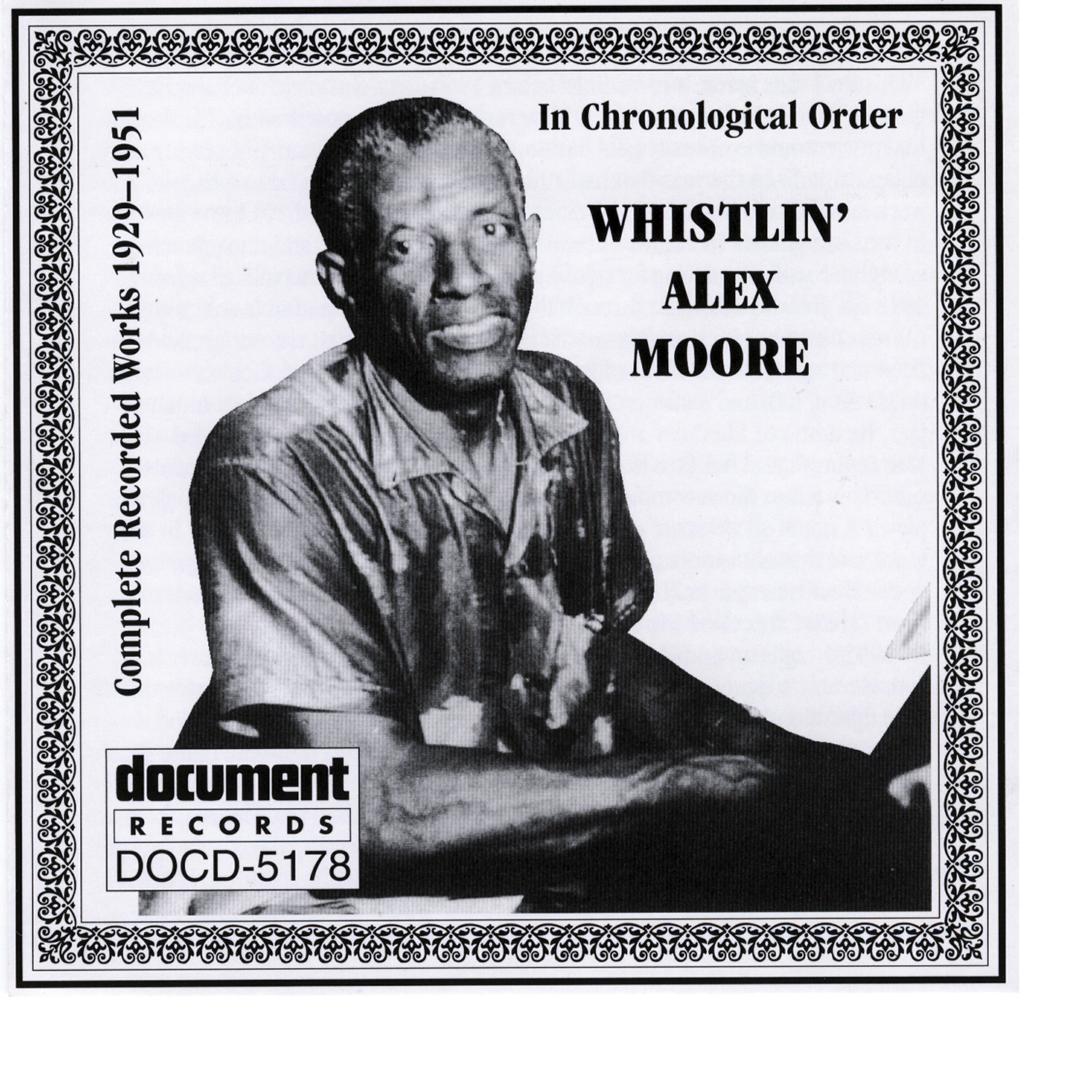 Релиз Whistlin' Alex Moore (1929-1951)