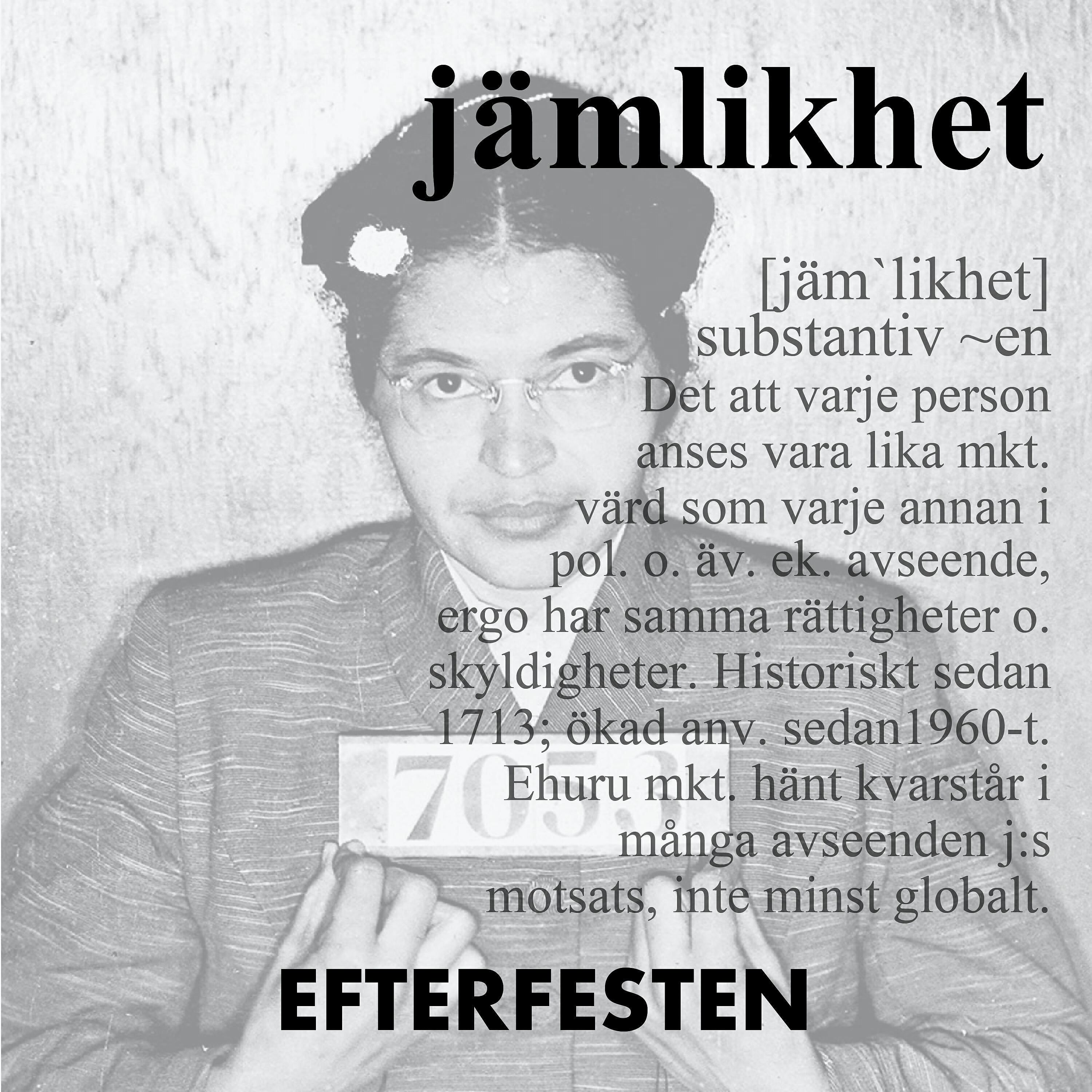 Релиз Jämlikhet