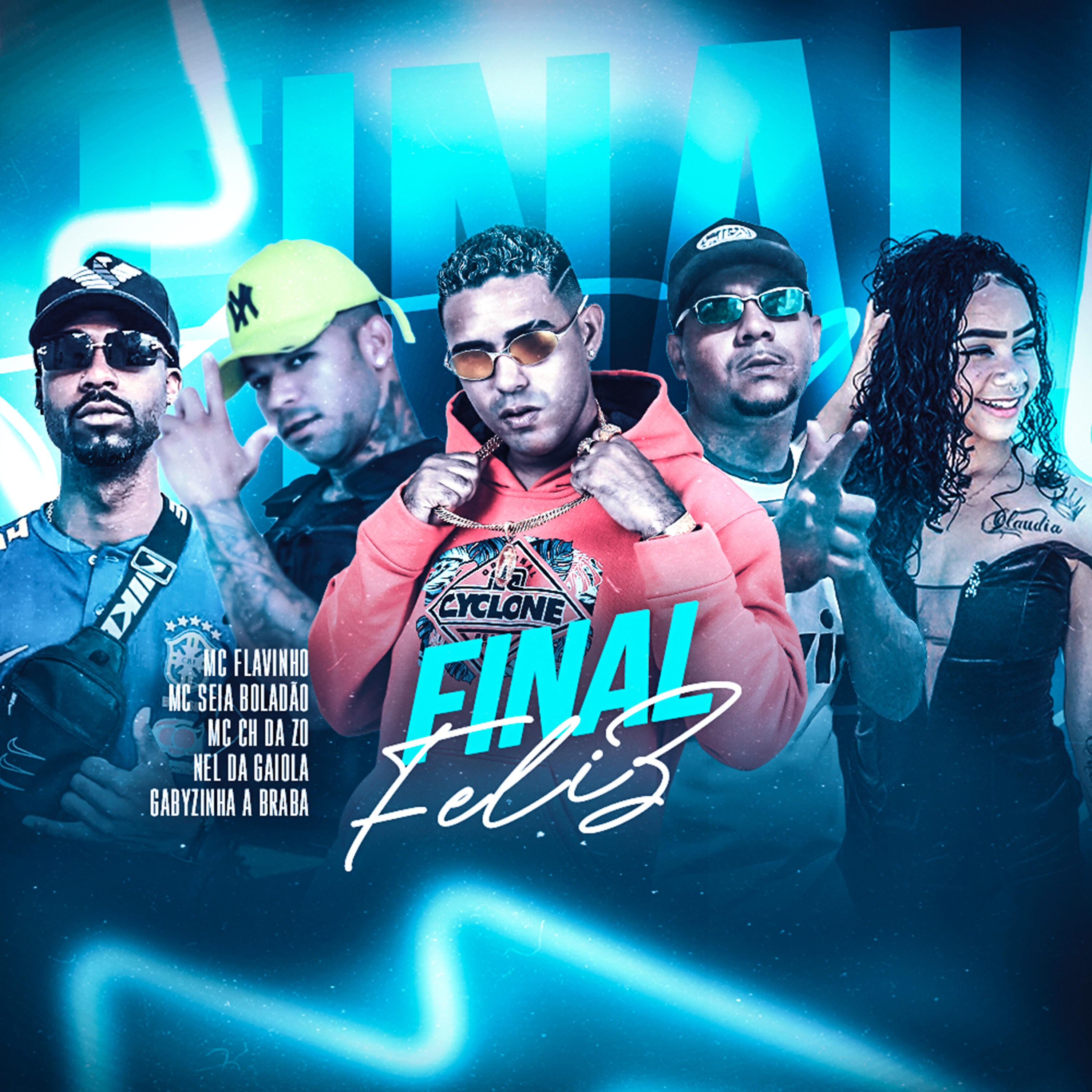 Скачать песню MC CH da Z.O, Mc Seia Boladão, Nel da Gaiola, Mc Flavinho, Gabyzinha a Braba - Final Feliz бесплатно в MP3 для Android и iOS