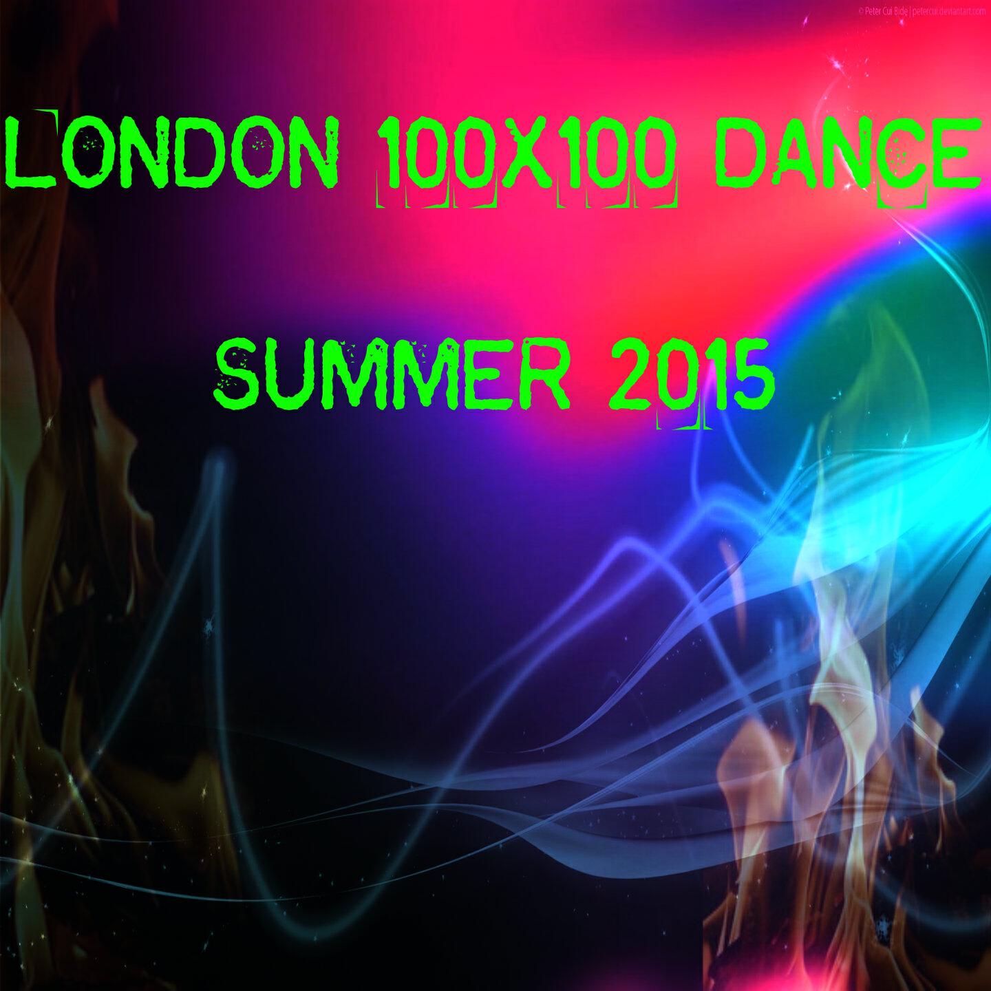 Релиз London 100x100 Dance Summer 2015