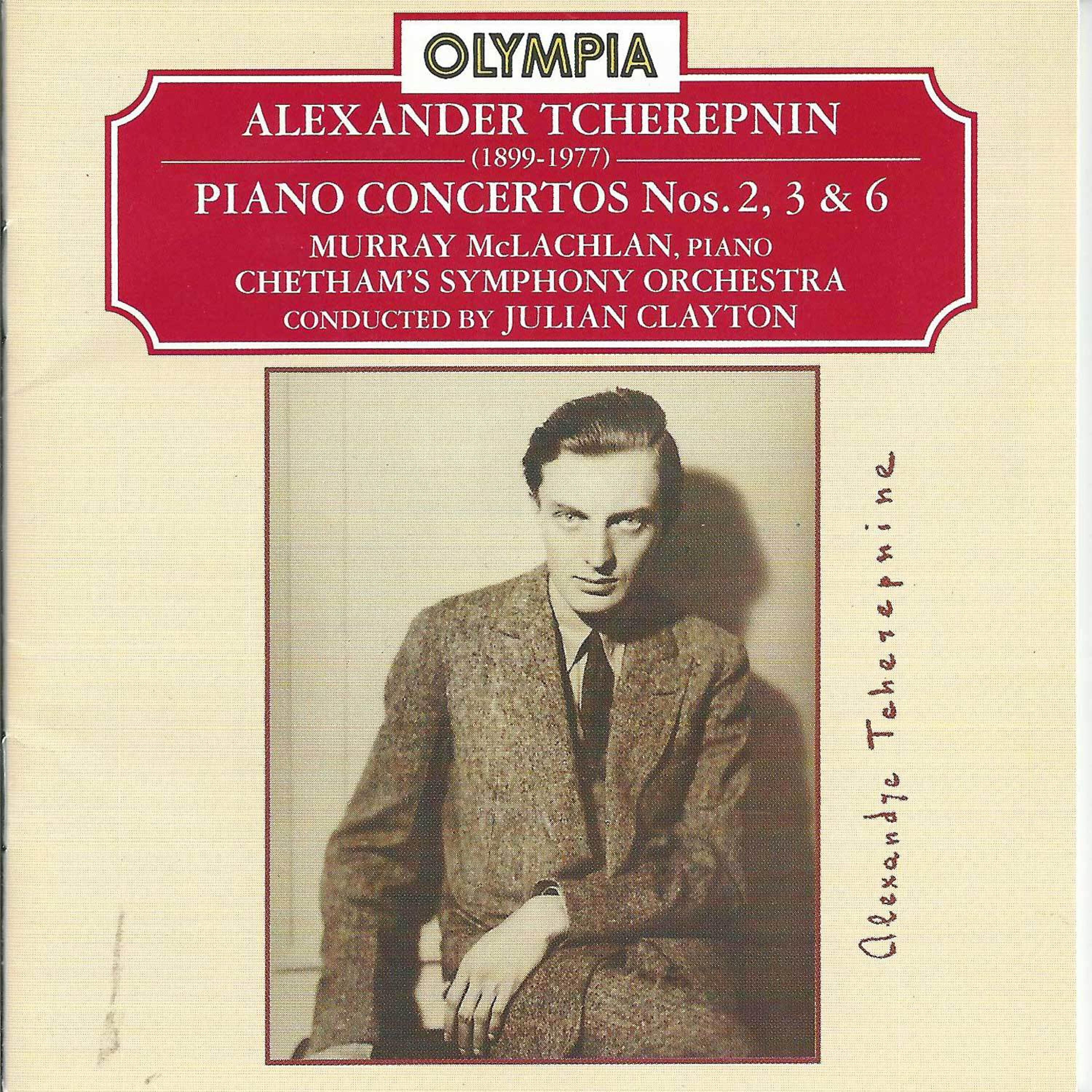 Релиз Alexander Tcherepnin: Piano concertos 2,3 & 6