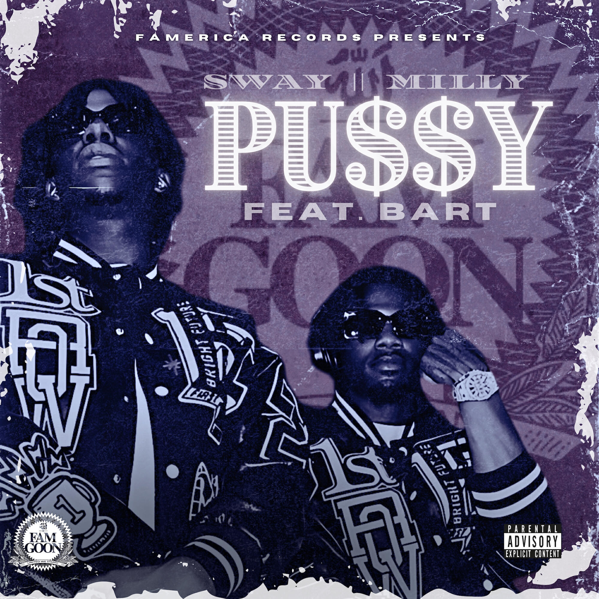 Milly, Sway, Bart - Pu$$y (feat. Bart)