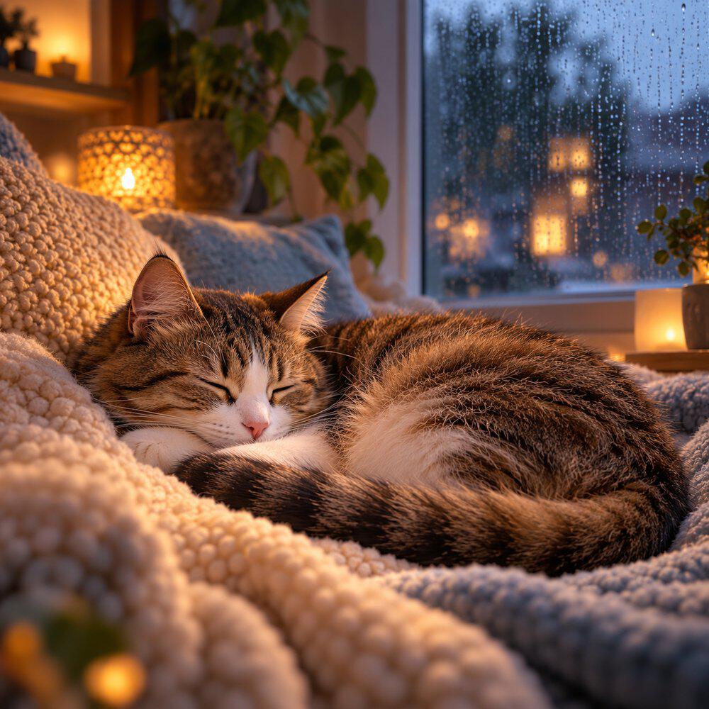 Релиз Calming Cat Sounds. Звуки Для Кошек Мурлыканье Для Сна Успокоения Расслабления И Снятия Стресса