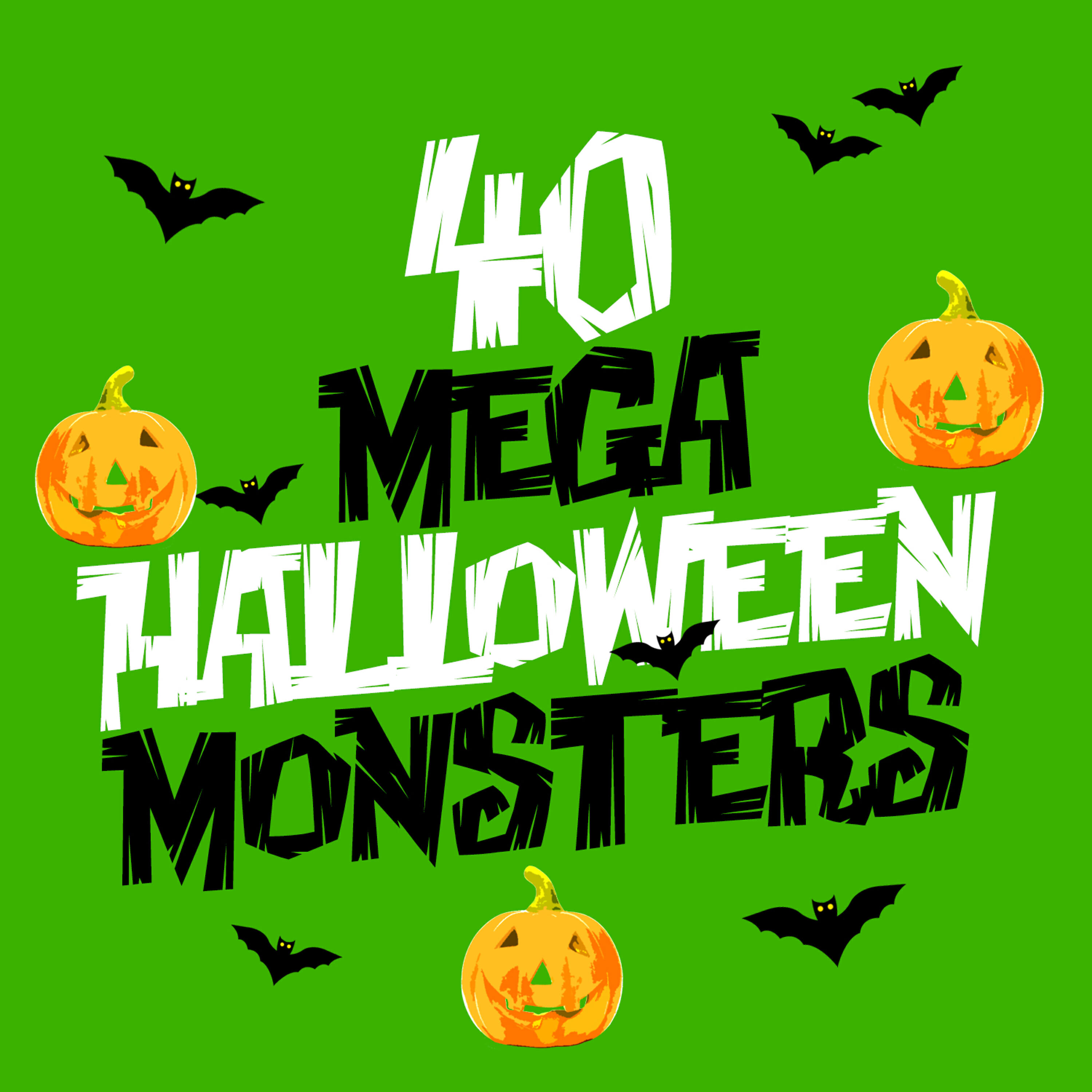 Релиз 40 Mega Halloween Monsters