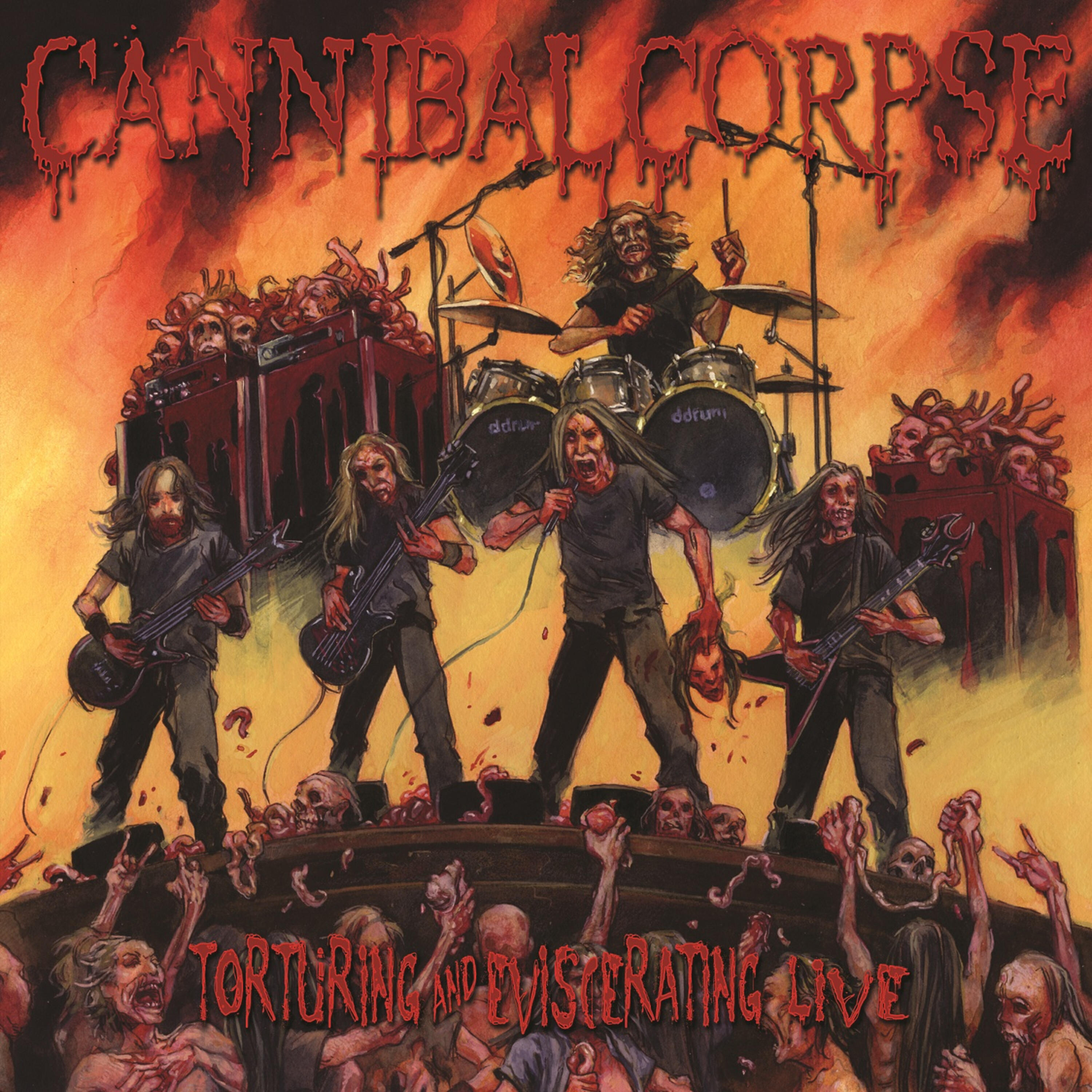 Cannibal Corpse - все альбомы слушать онлайн бесплатно на Zvuk.com