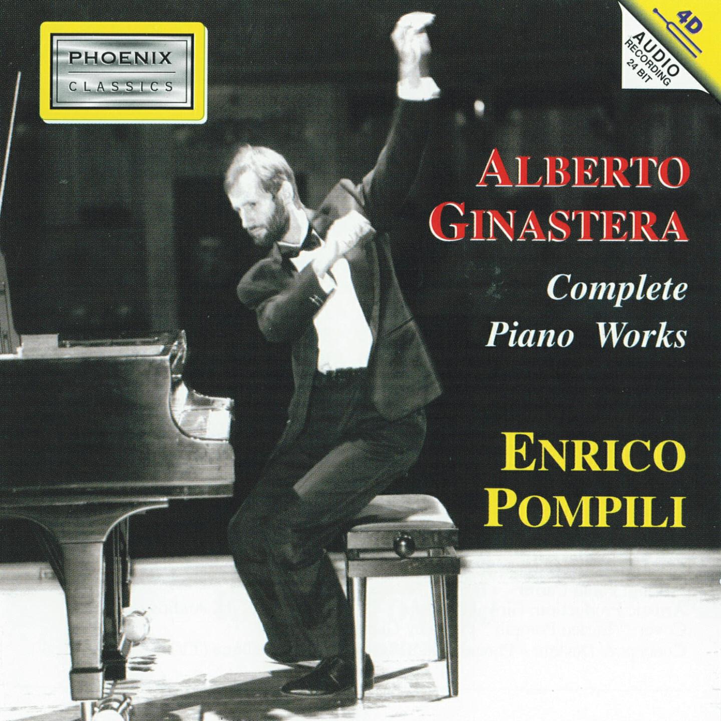 Релиз Alberto Ginastera: Complete Piano Works
