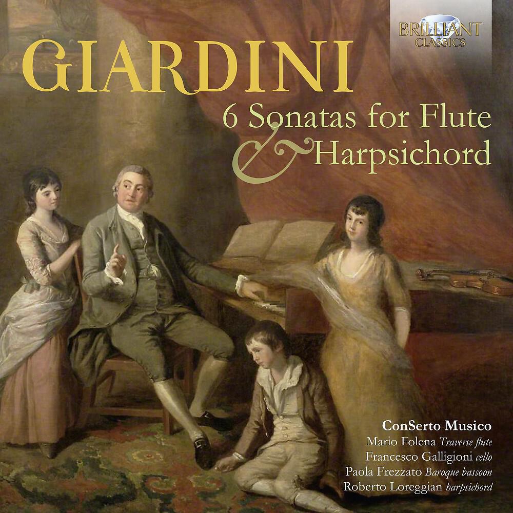 Релиз Giardini: 6 Sonatas for Flute & Harpsichord
