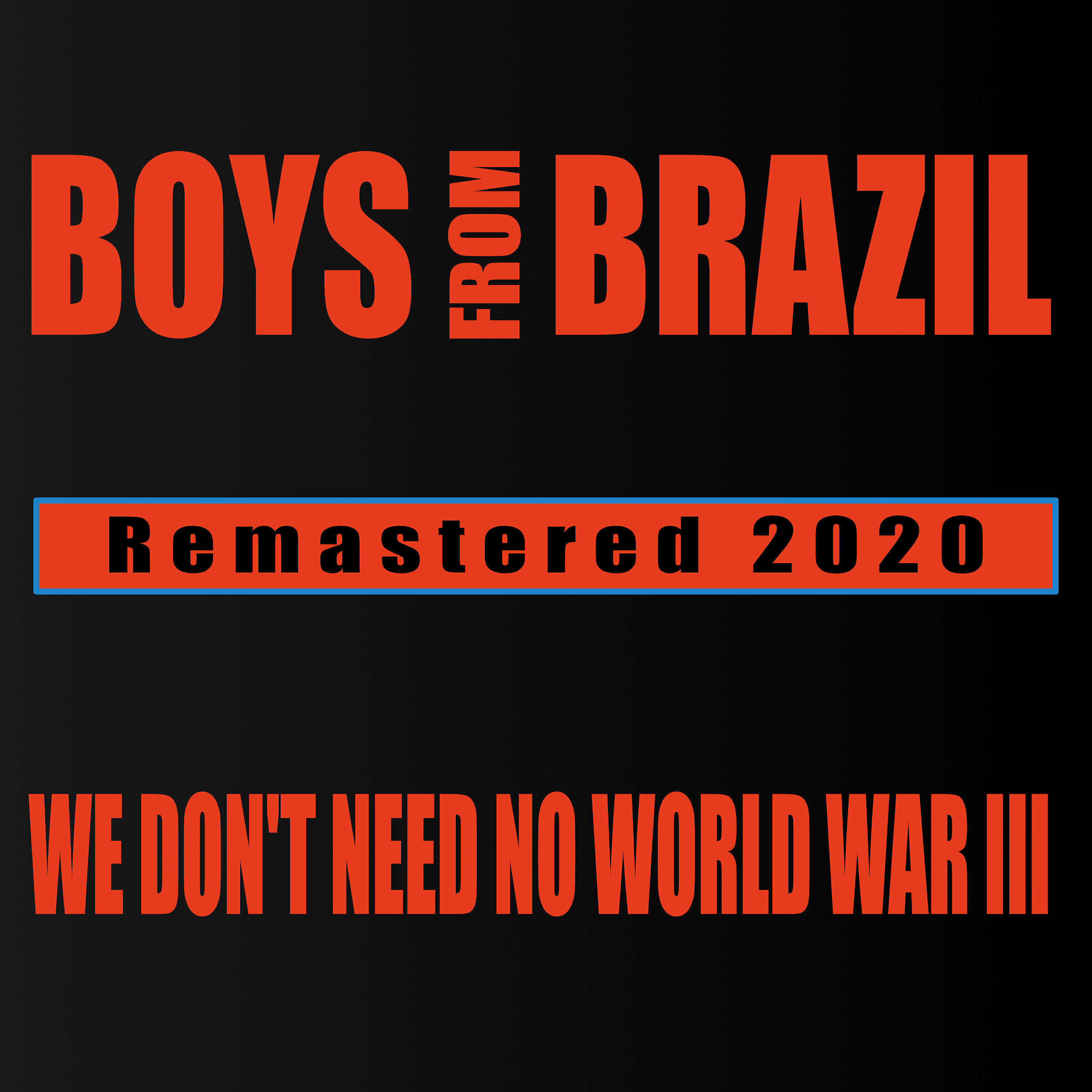 Релиз We Don't Need No World War III (2020 Remastered Radio Edit)