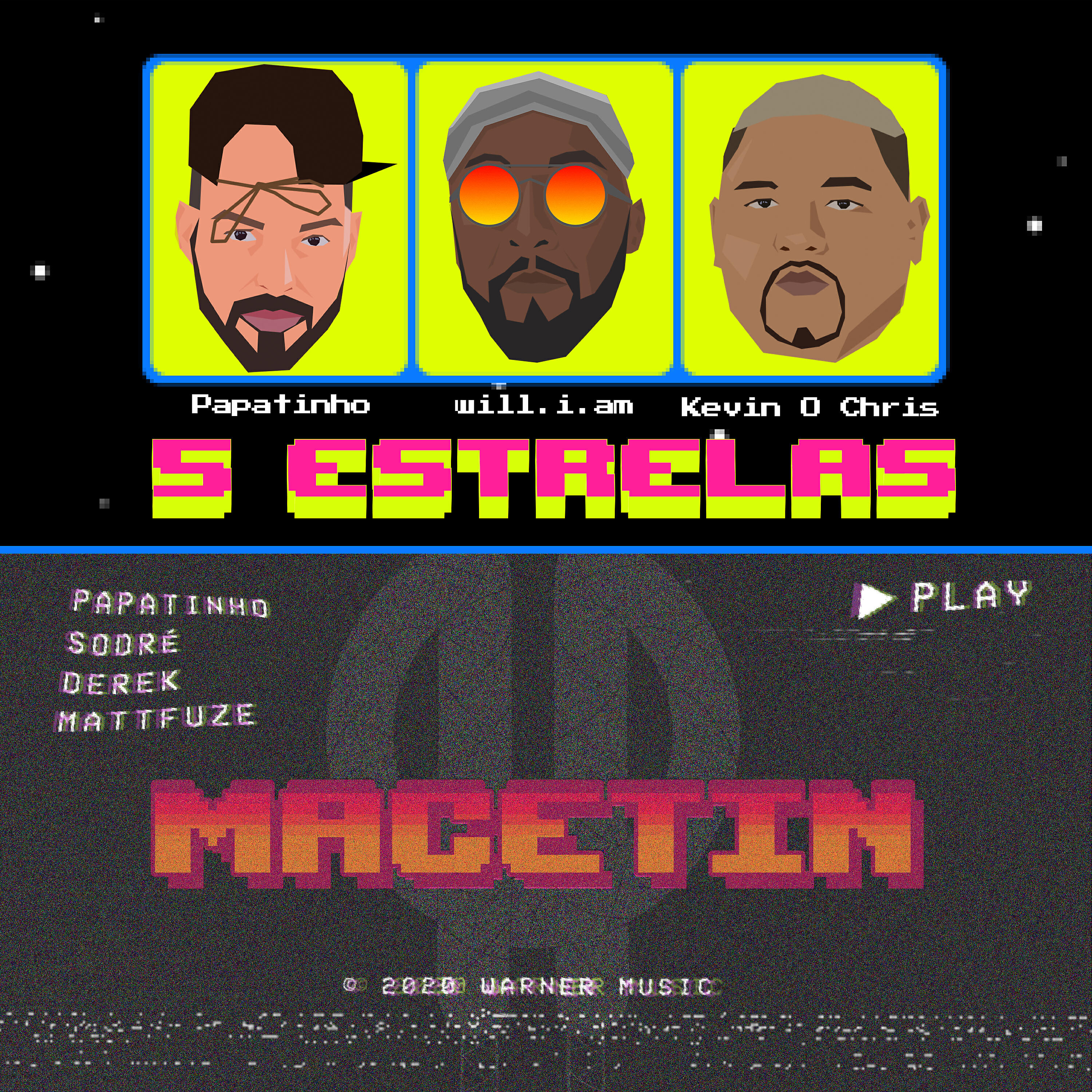 Papatinho, will.i.am, MC Kevin o Chris - 5 Estrelas