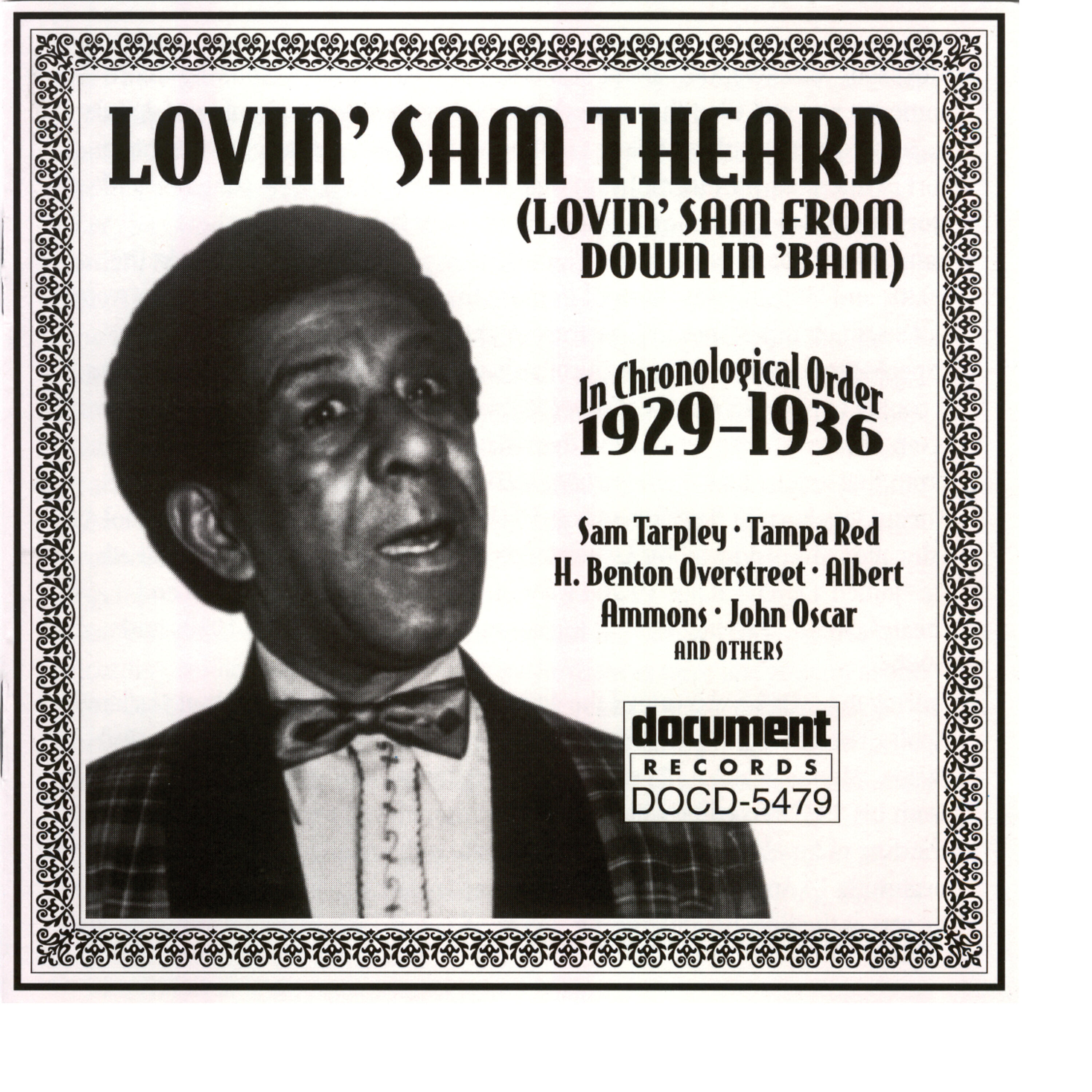 Релиз Lovin' Sam Theard (1929-1936)