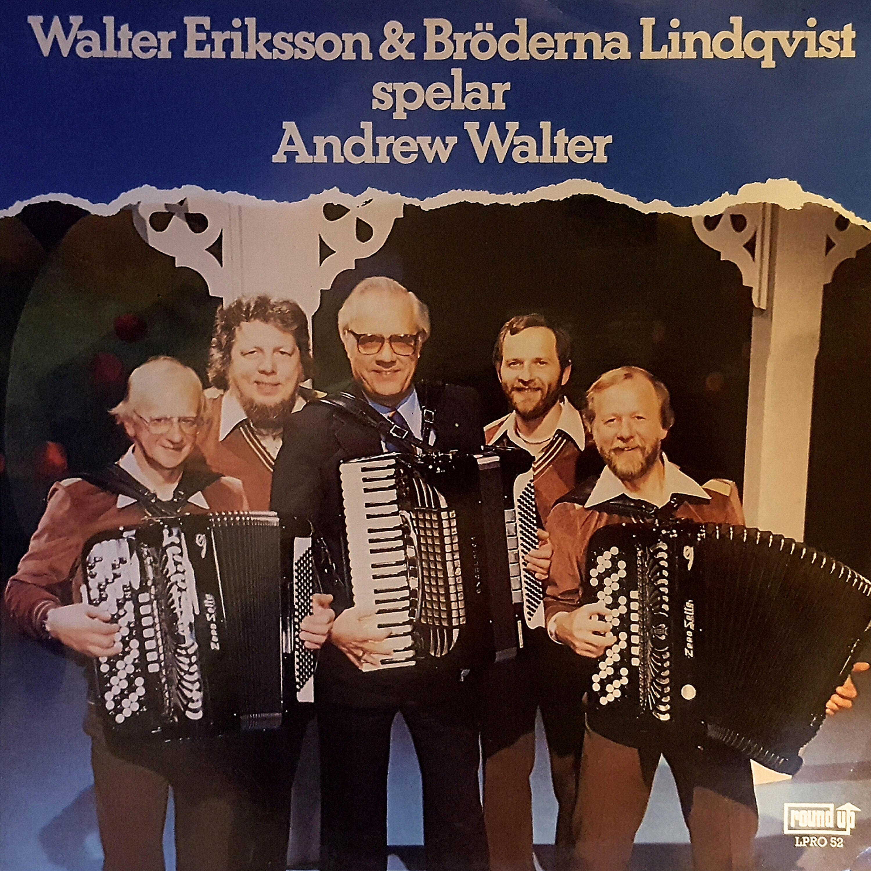 Релиз Walter Eriksson & Bröderna Lindqvist spelar Andrew Walter