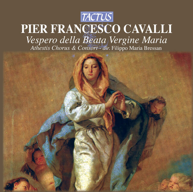 Релиз Cavalli: Vespero della Beata Vergina Maria a 8 voci