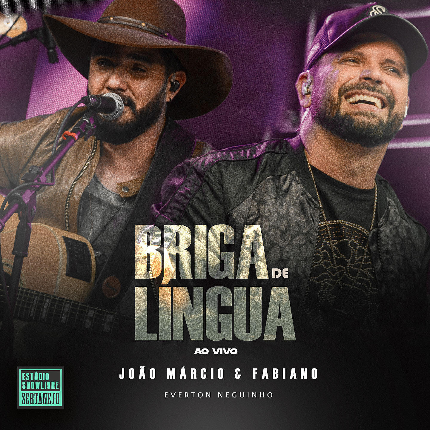 Релиз Briga de Língua (Estúdio Showlivre Sertanejo)