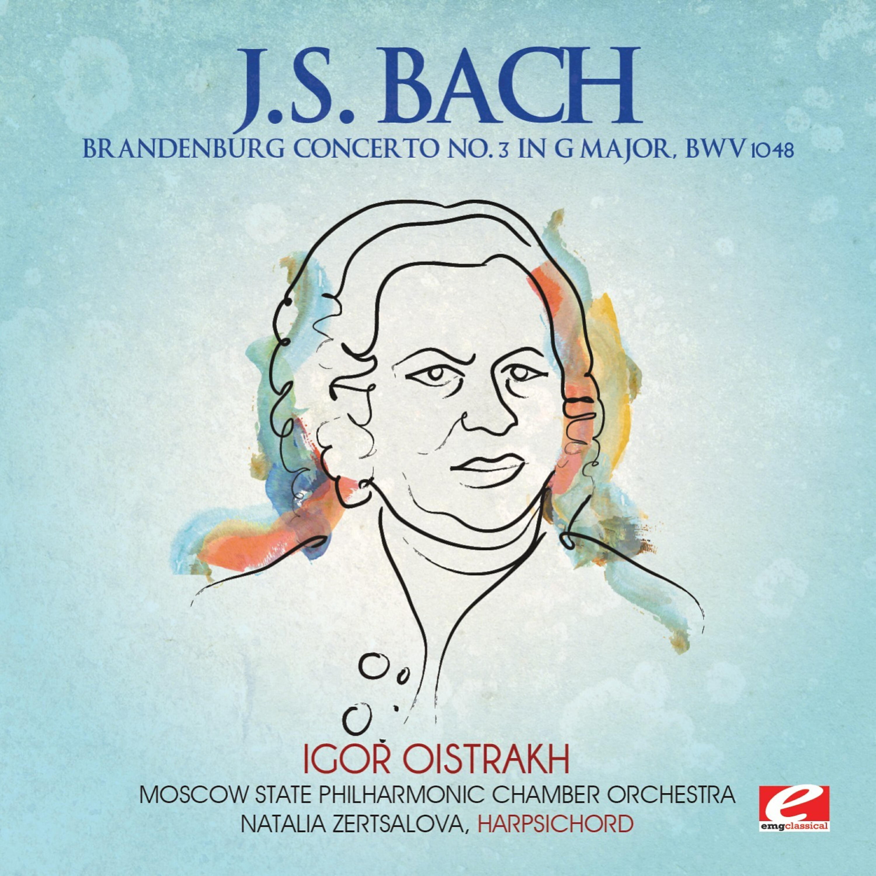 Релиз J.S. Bach: Brandenburg Concerto No. 3 in G Major, BWV 1048 (Digitally Remastered)