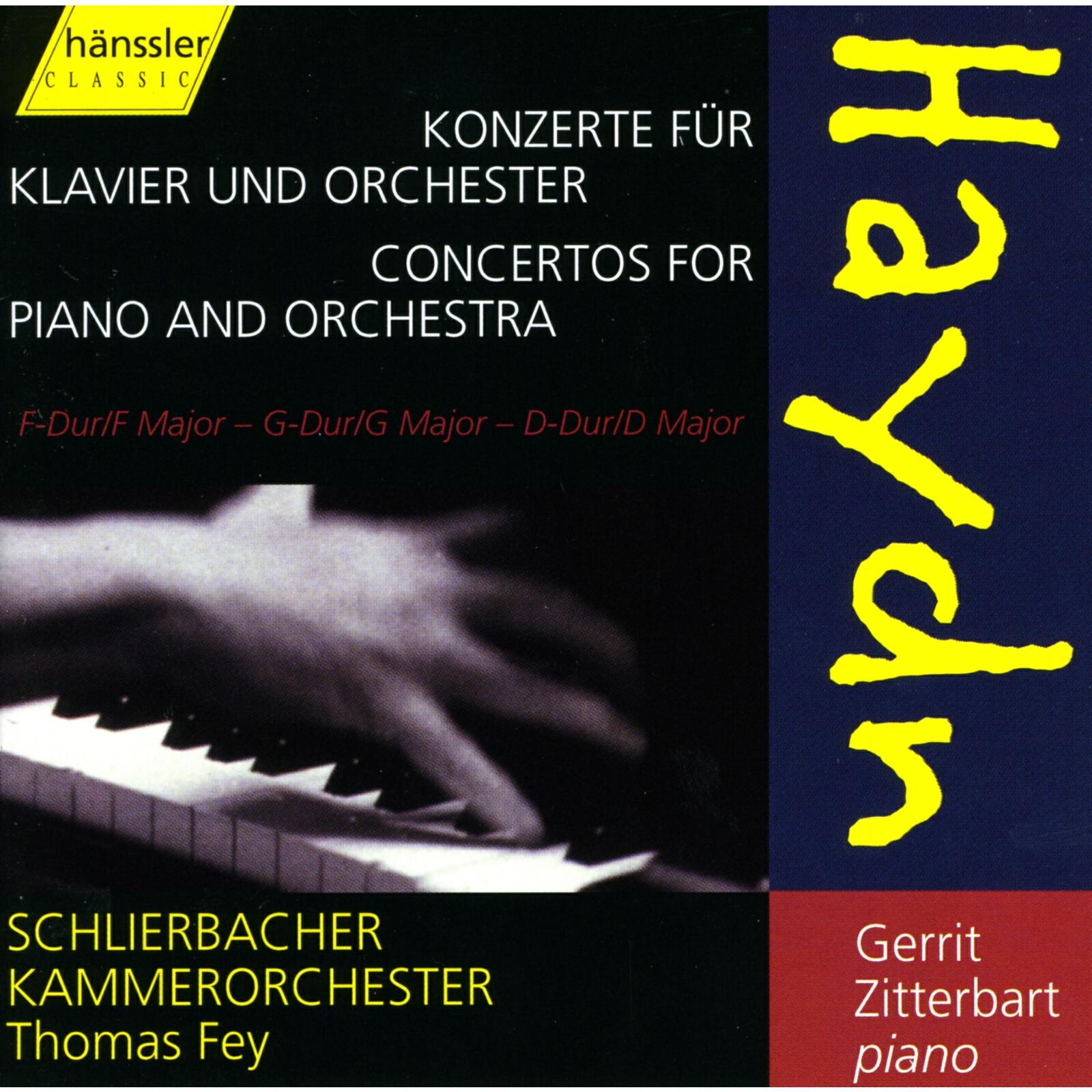 Релиз Haydn: Piano Concerto in F Major, Hob.Xviii:3 / Piano Concerto in G Major, Hob.Xviii:4