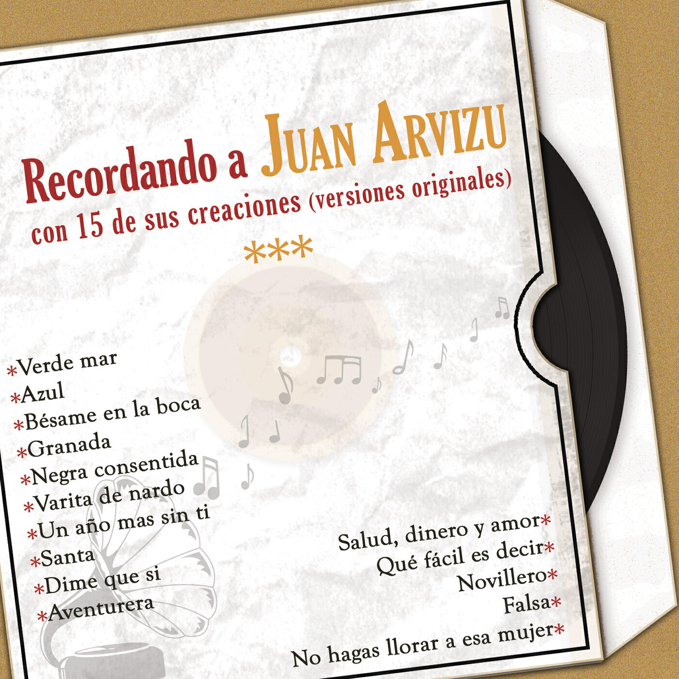 Релиз Recordando a Juan Arvizu Con 15 de Sus Creaciones (Versiones Originales)