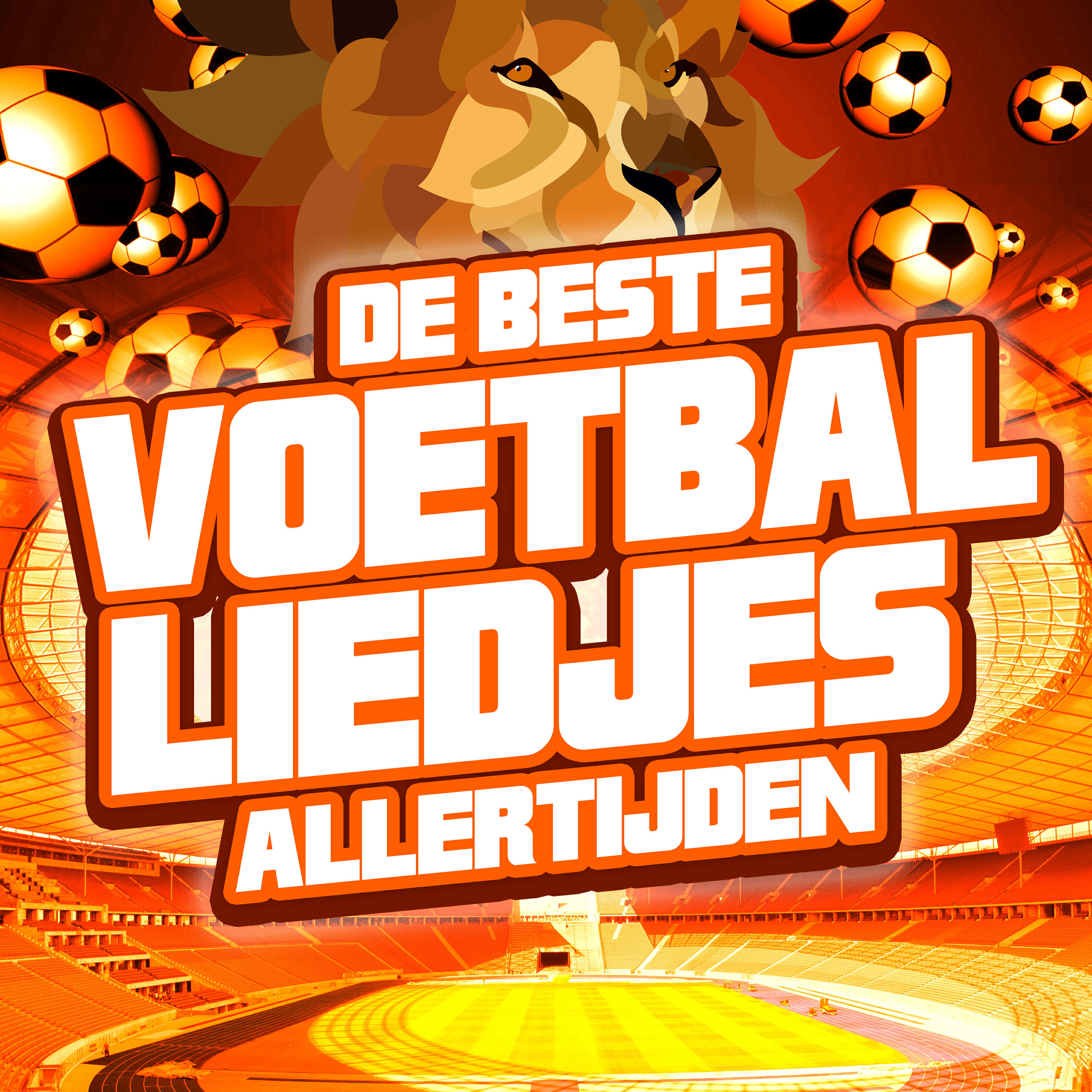 Релиз De Beste Voetballiedjes Allertijden (EK 2021 Hits)